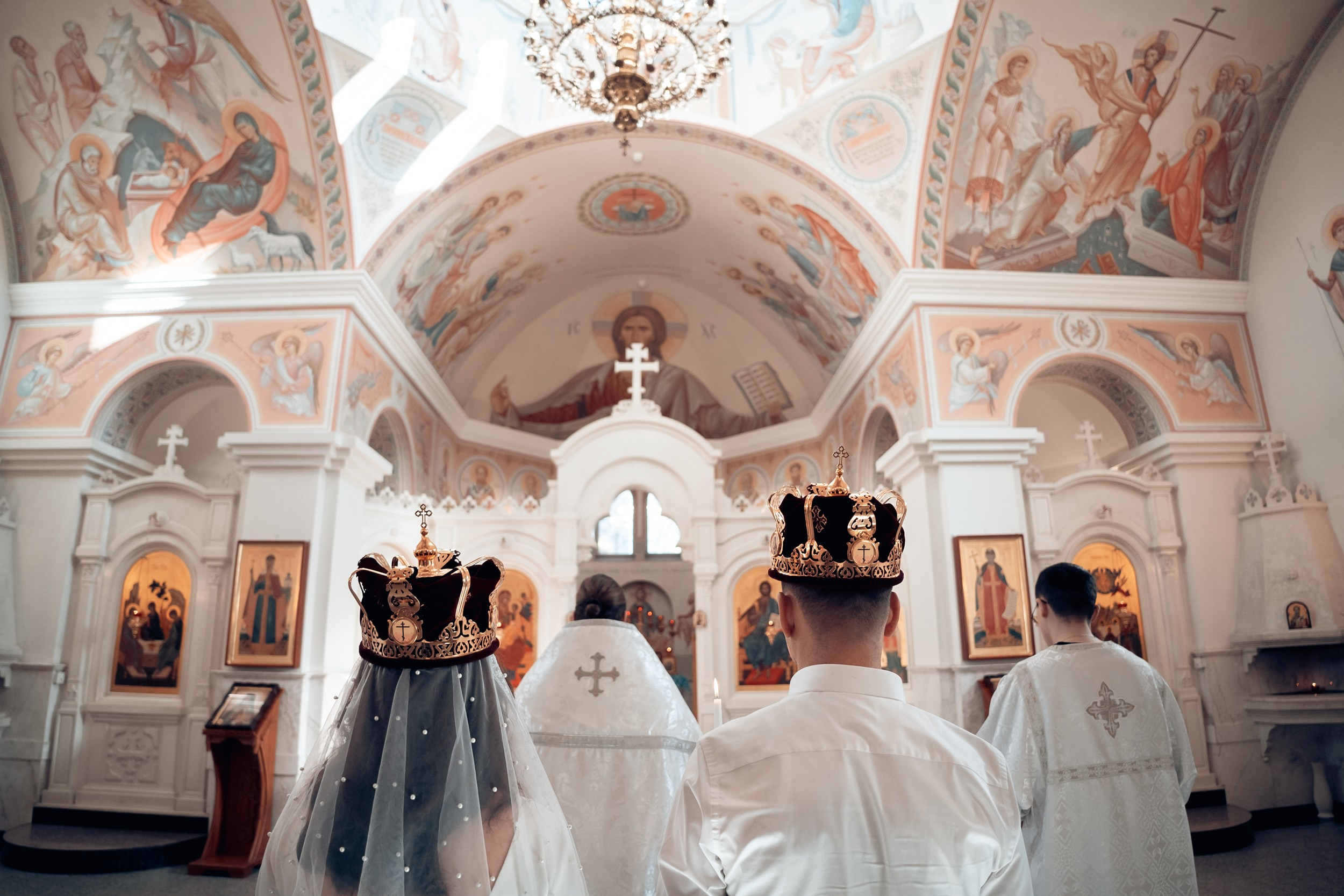 Венчание в храме Вознесения Господне г. Севастополь. Церковный фотограф Севастополь