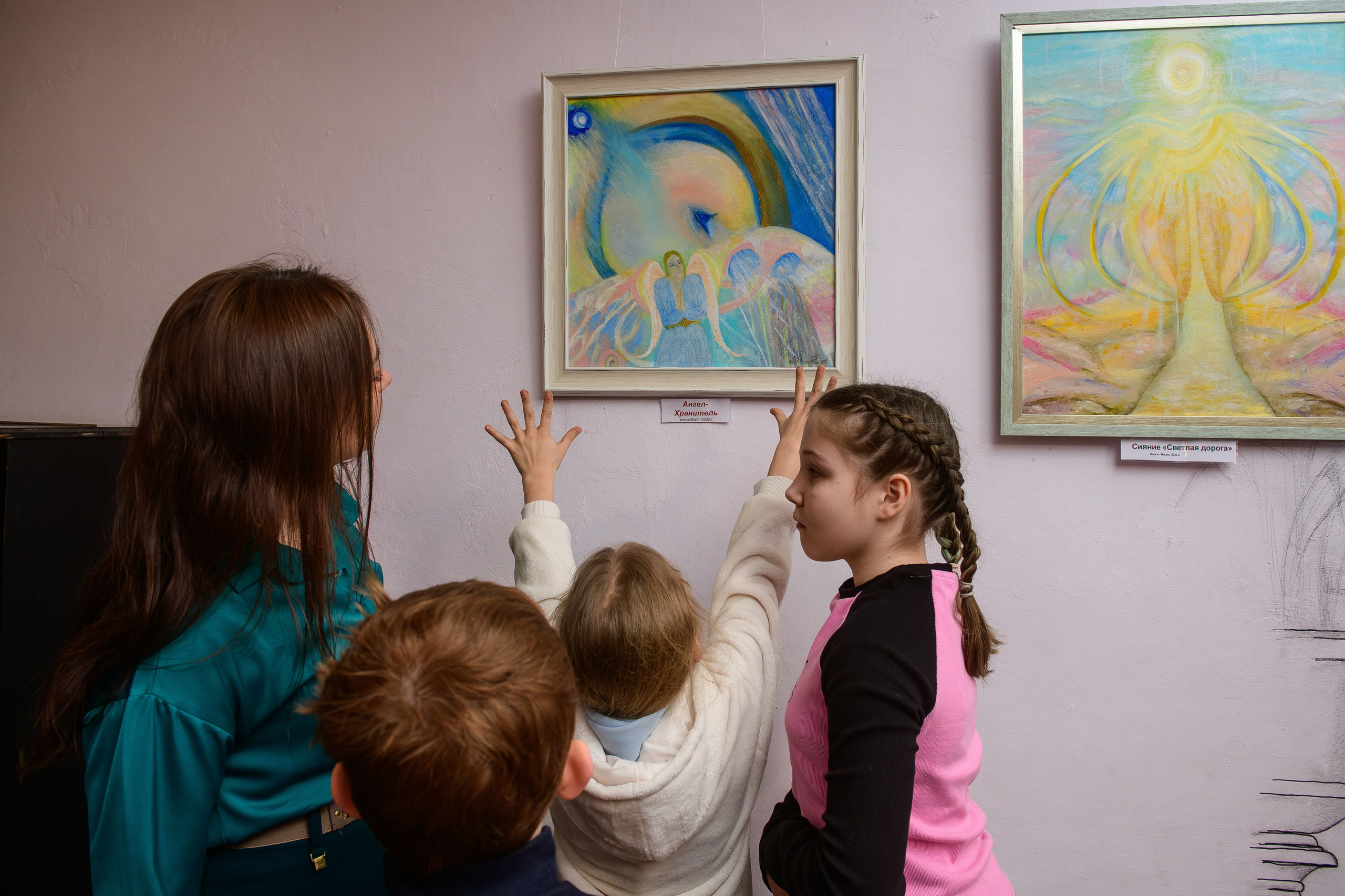 Выставка «Состояние души». Художница Татьяна Иванова-Гуляева. Семейный клуб «Открытый город»