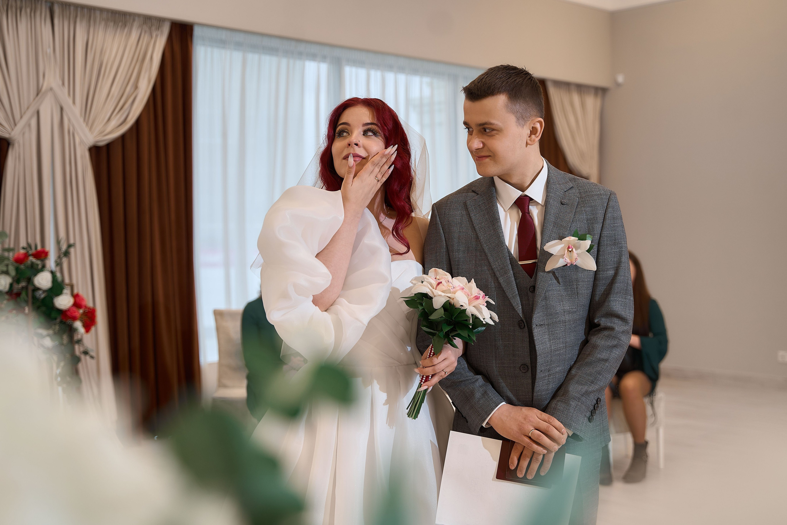 Фотосессия в Верхнепышминском ЗАГСе. Фотограф и видеограф в Екатеринбурге