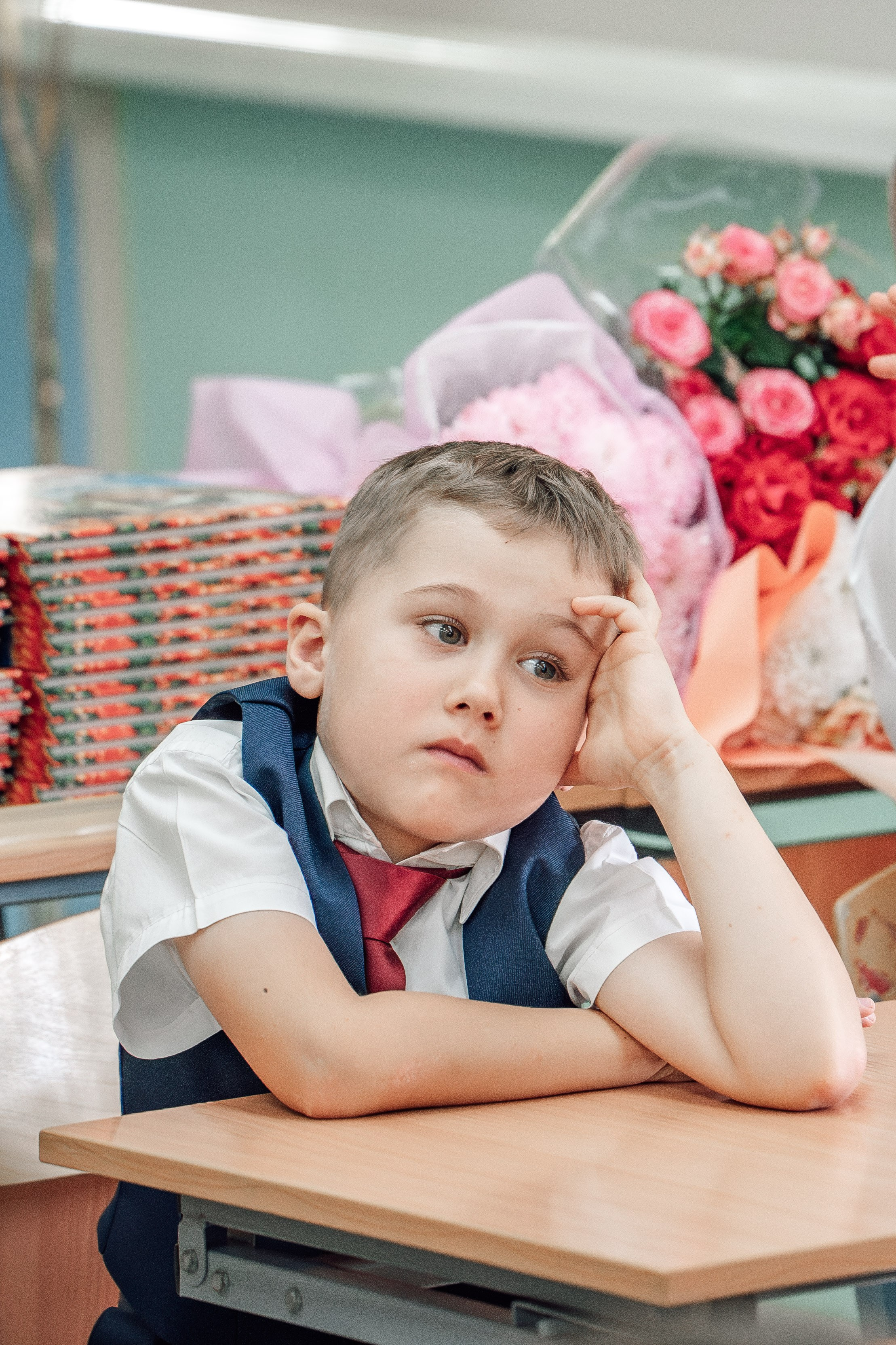 Первоклашки. Фотограф Юлия Паськова, город Бирюч