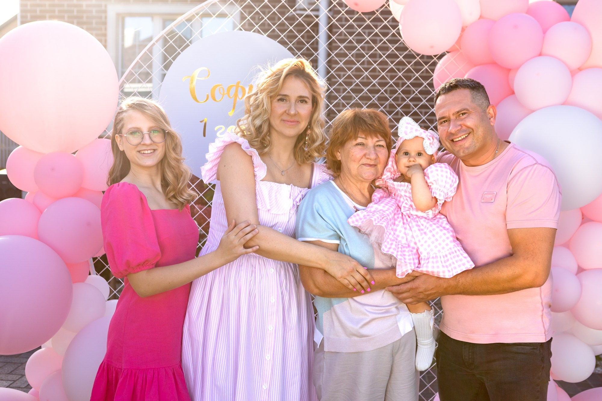 День Рождения Софии 1 год. Фотограф в Оренбурге. Профессиональный фотограф