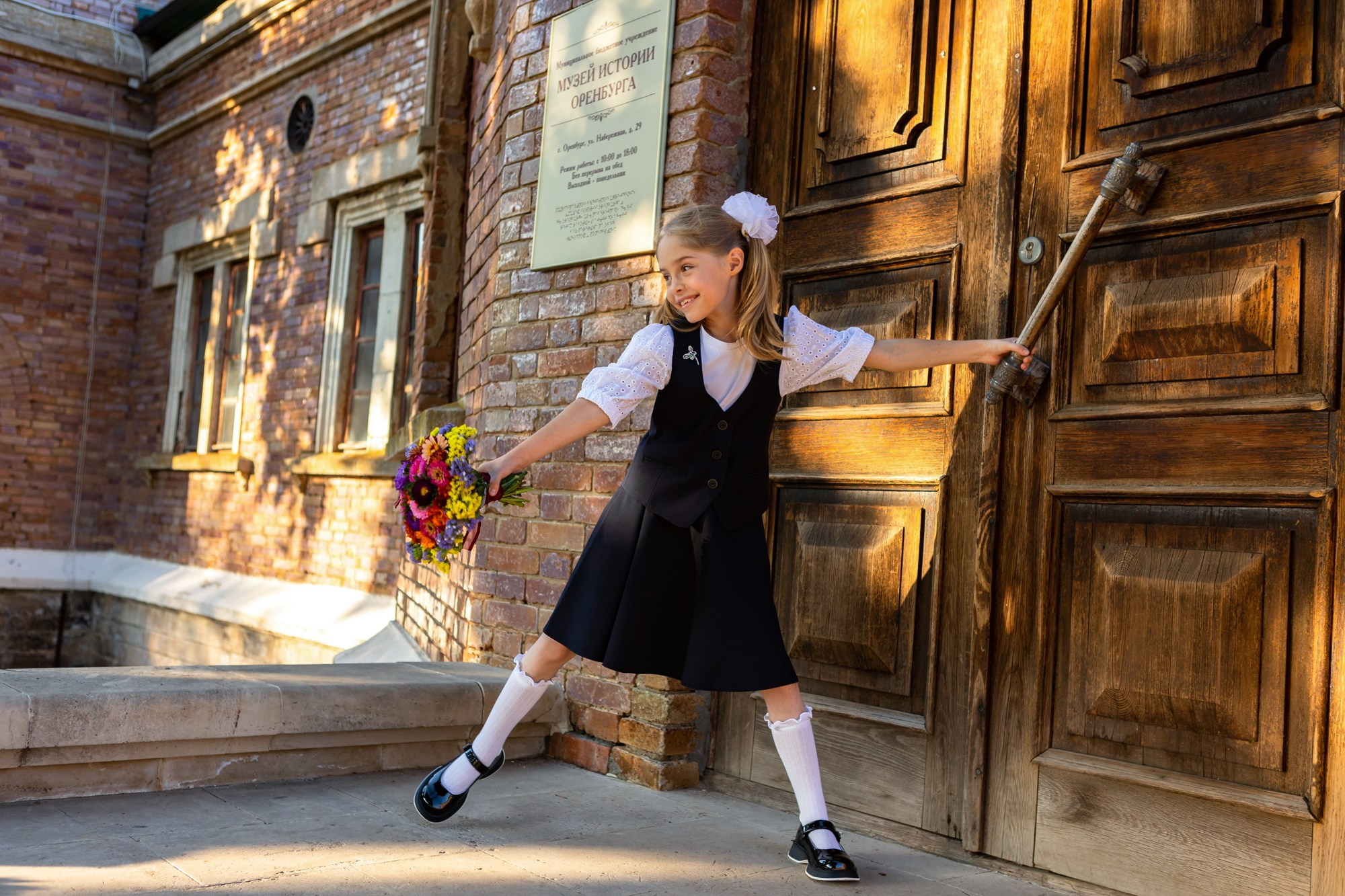 Фотосессия первоклассницы в Оренбурге. Фотограф в Оренбурге. Профессиональный фотограф