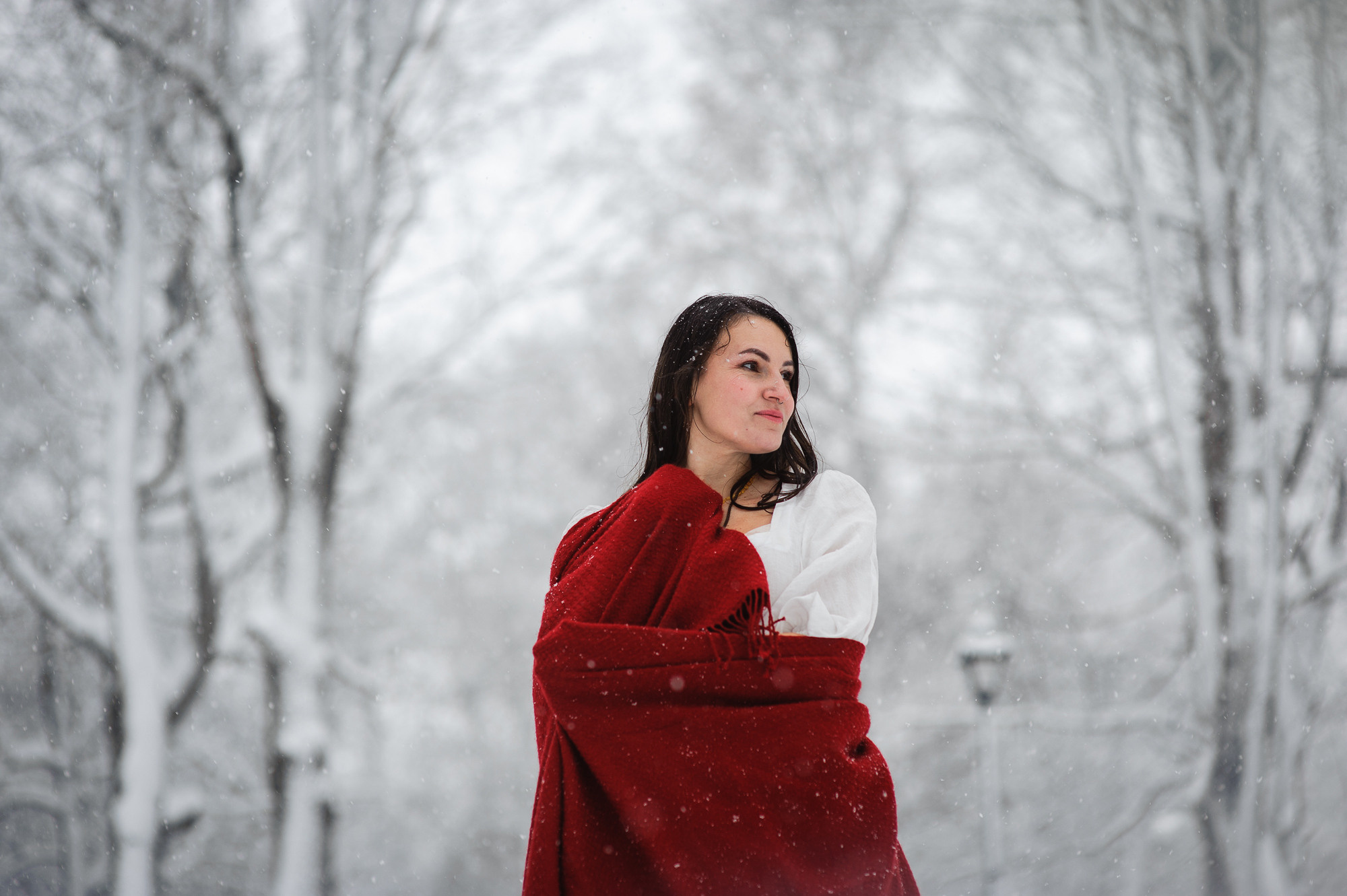 Снежная история для Кати. Семейный и женский фотограф Красноярск Екатерина Пусенкова
