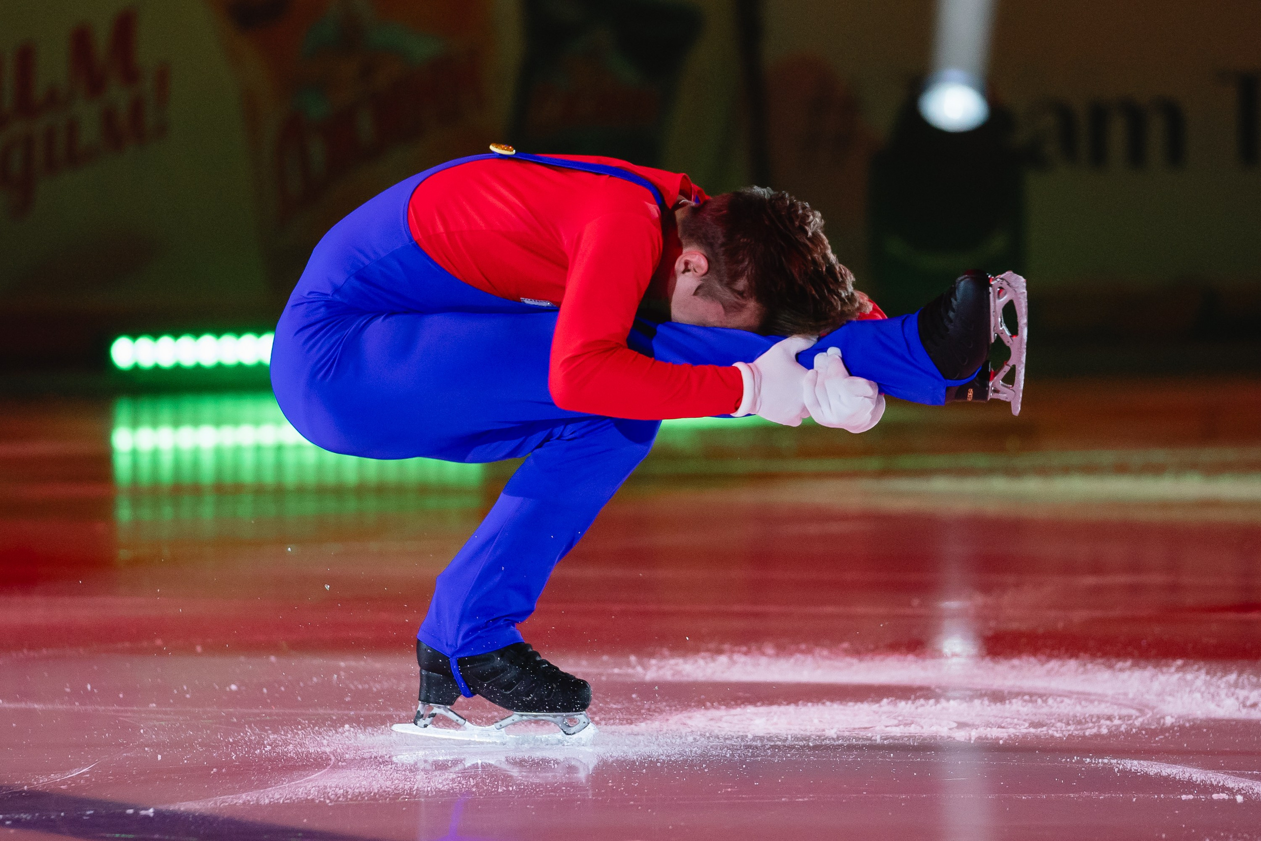 Шоу «Чемпионы на льду» в Новосибирске. Воробьева Ксения — Спортивный и танцевальный фотограф Новосибирск