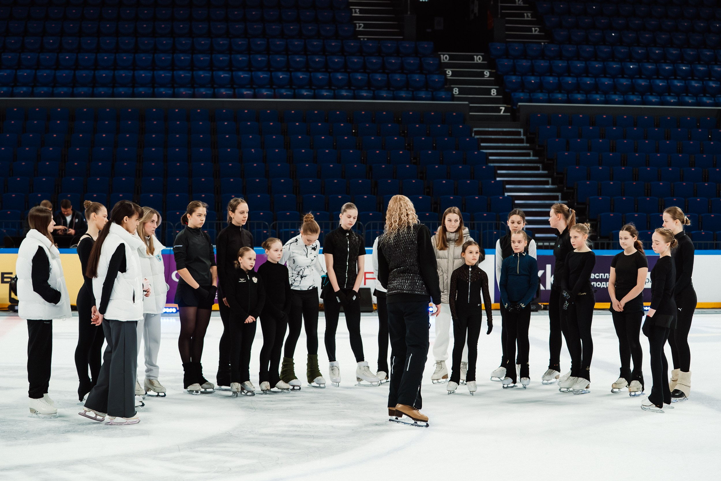 Мастер-класс Этери Тутберидзе в Новосибирске. Воробьева Ксения — Спортивный и танцевальный фотограф Новосибирск