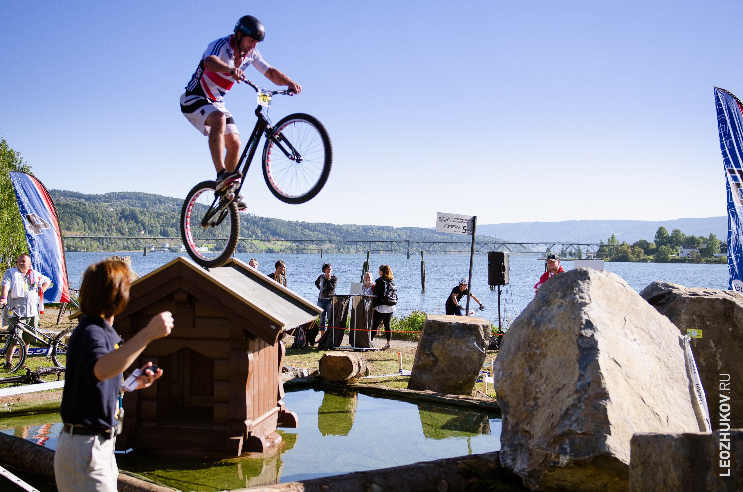 UCI Trials World Championships 2014. Sports photographer Leonid Zhukov
