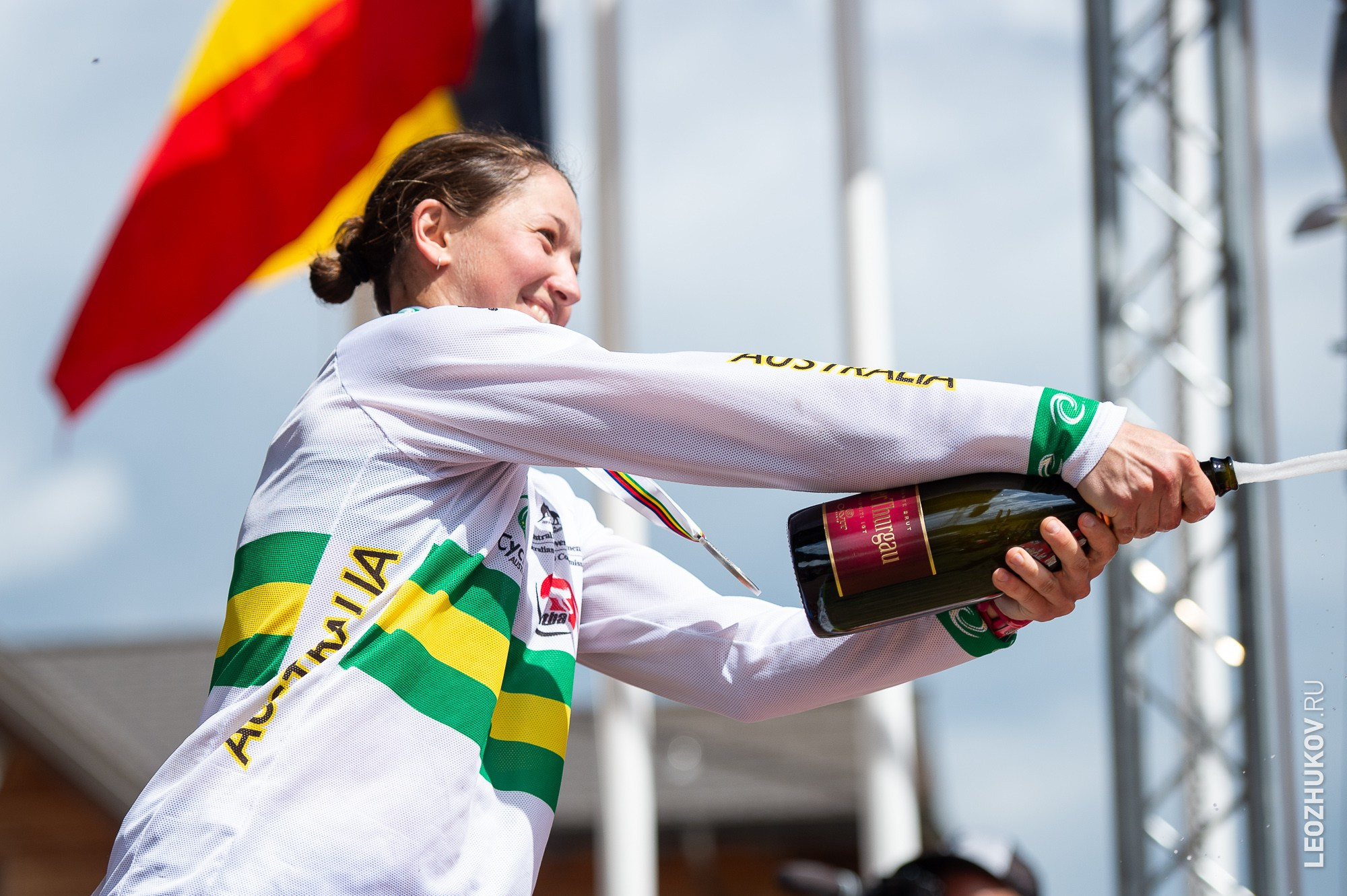UCI Trials World Championships 2016 — finals. Sports photographer Leonid Zhukov
