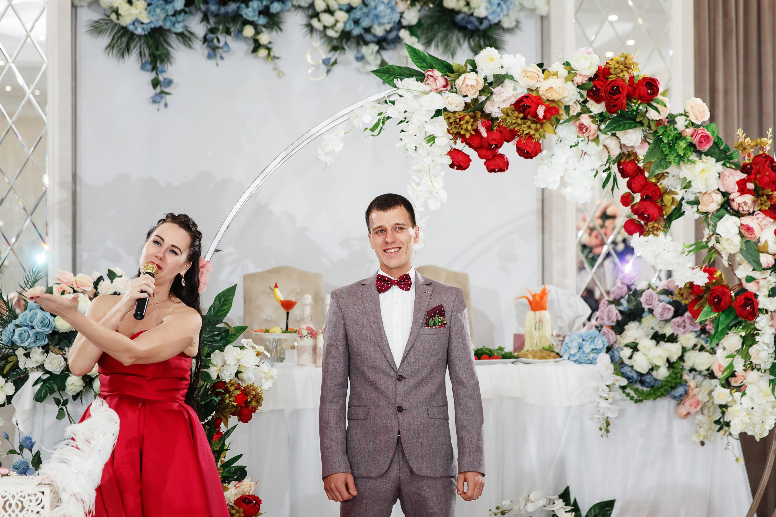 Свадебная фотосессия в Курганинске. Банкет в Ресторане "Империалъ". Фотограф Дмитрий Шевченко.