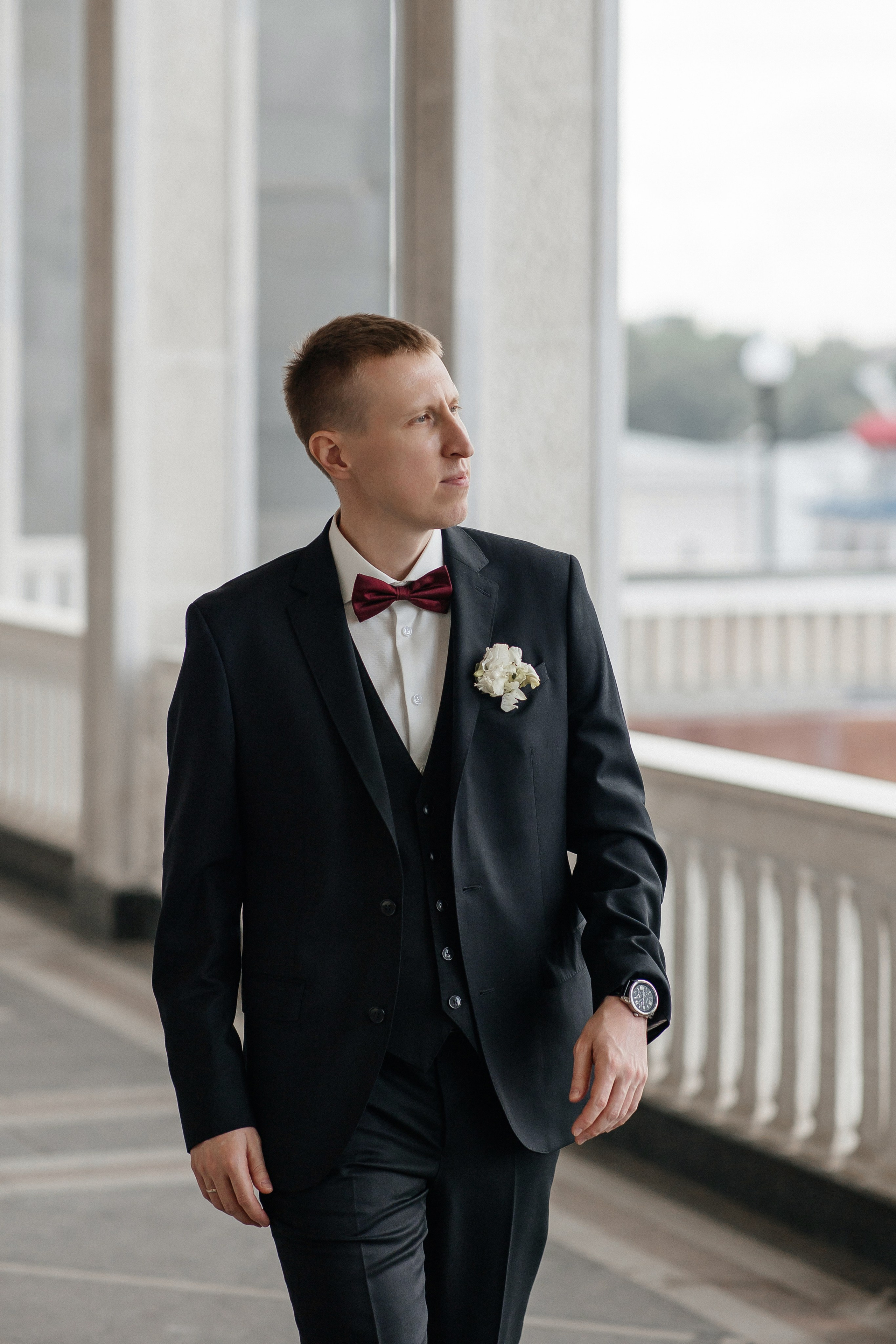 Свадебная прогулка на Северном речном вокзале