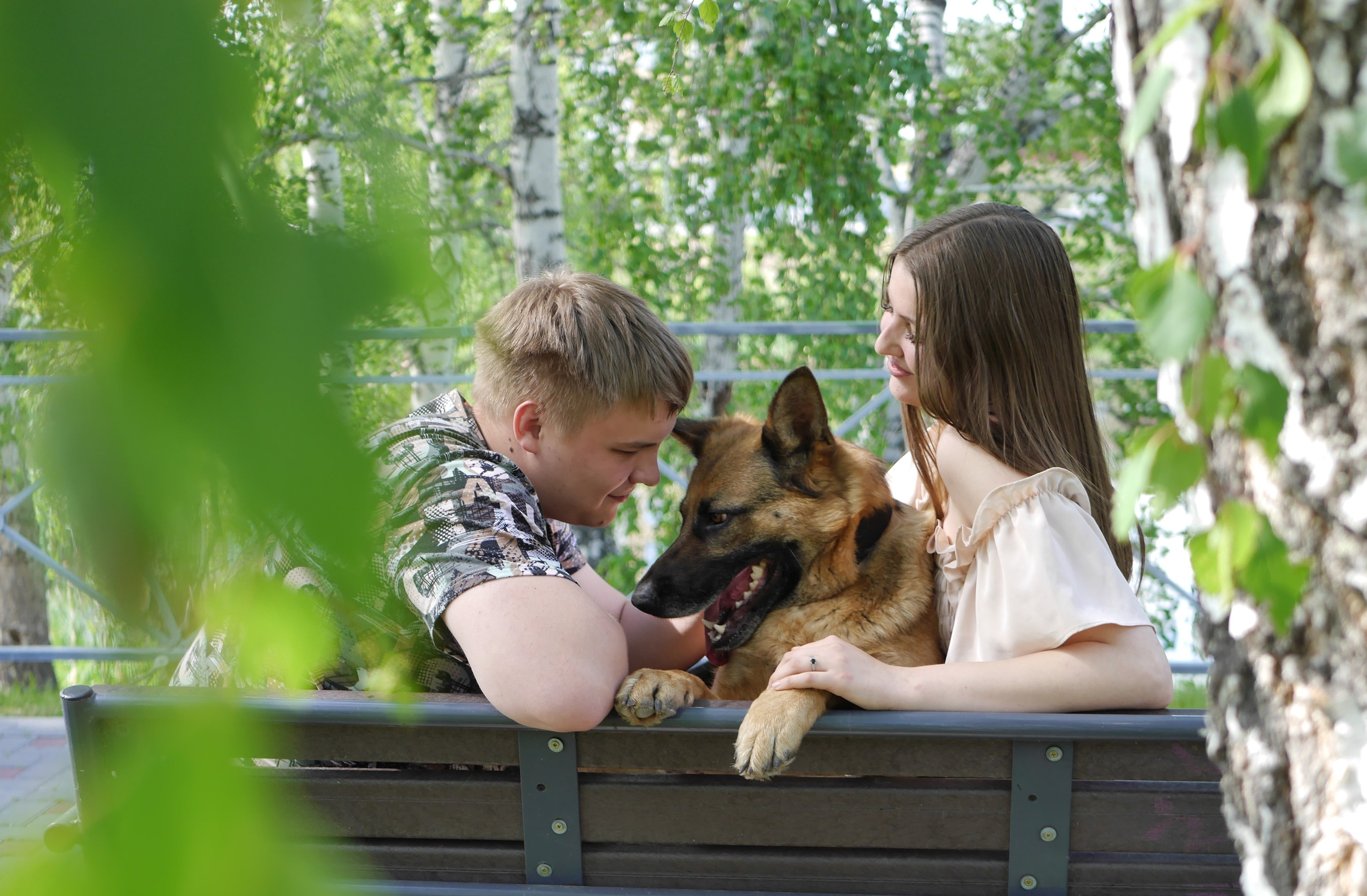 Тимофей, Диана и Мия