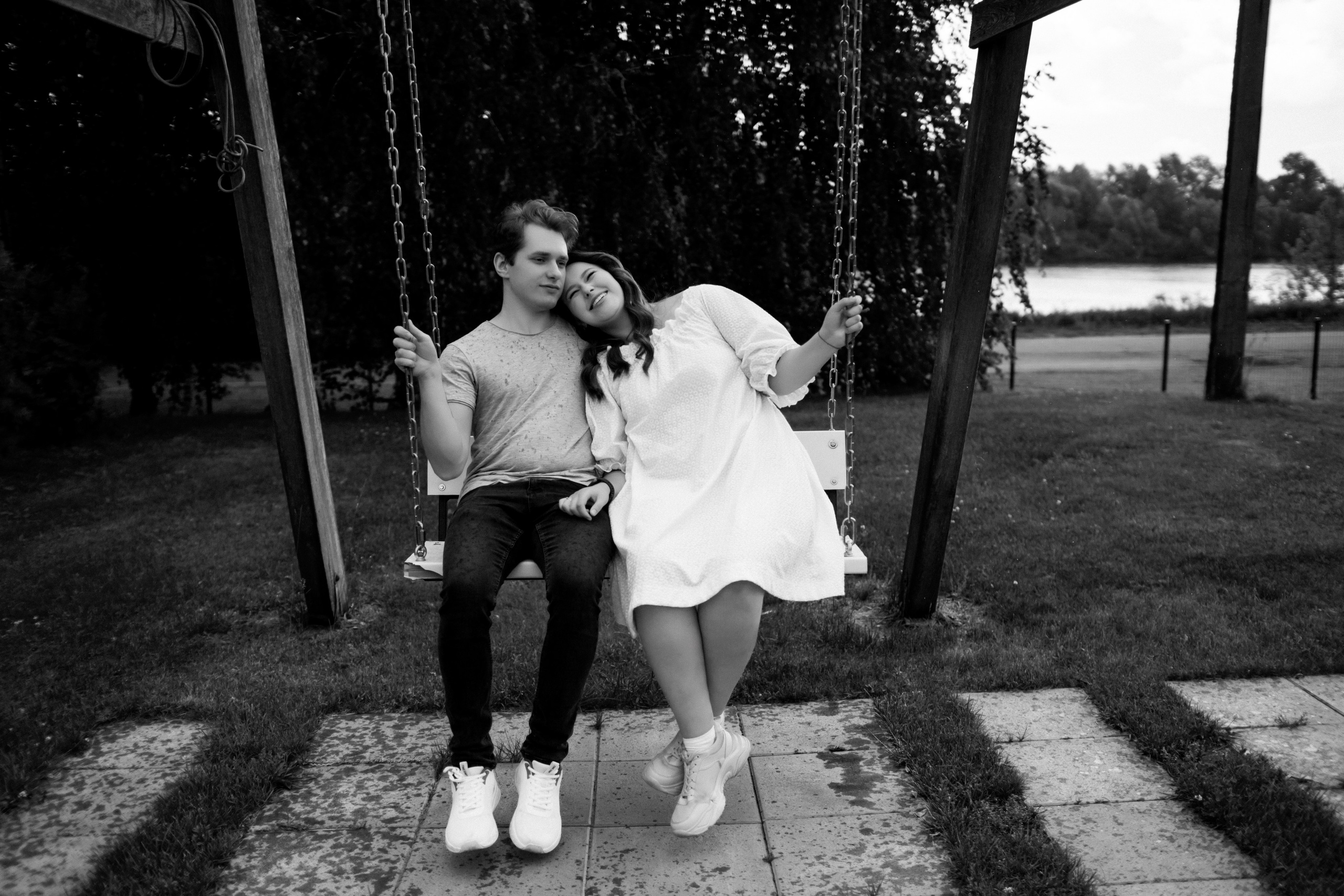 Никита и Виктория. Love Story под дождём в усадьбе «Хорошее место». Сергеев Алексей. Фотограф