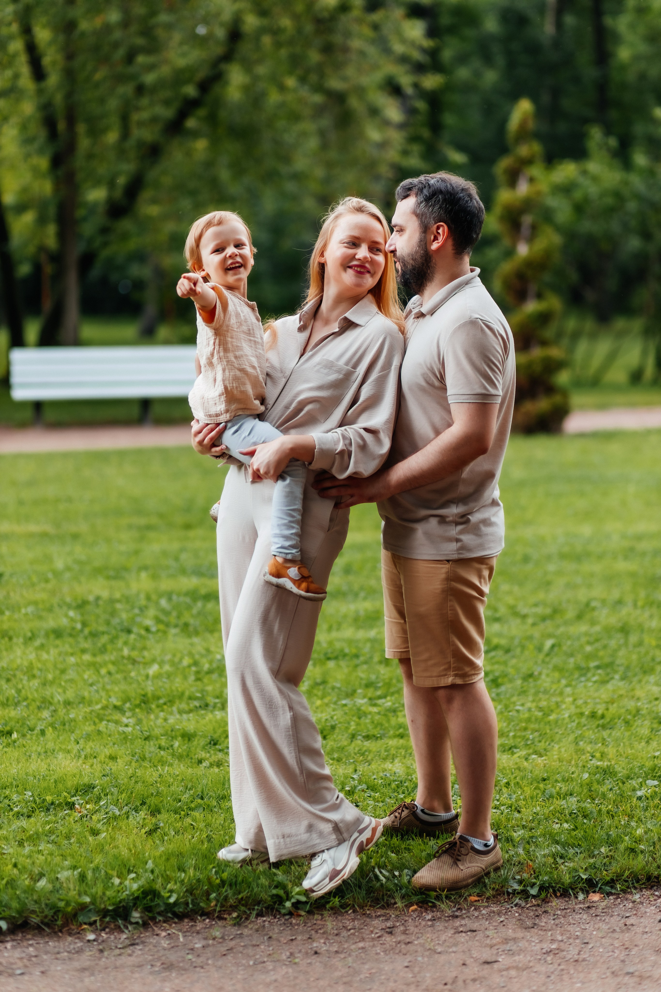 Семейная фотосессия в парке