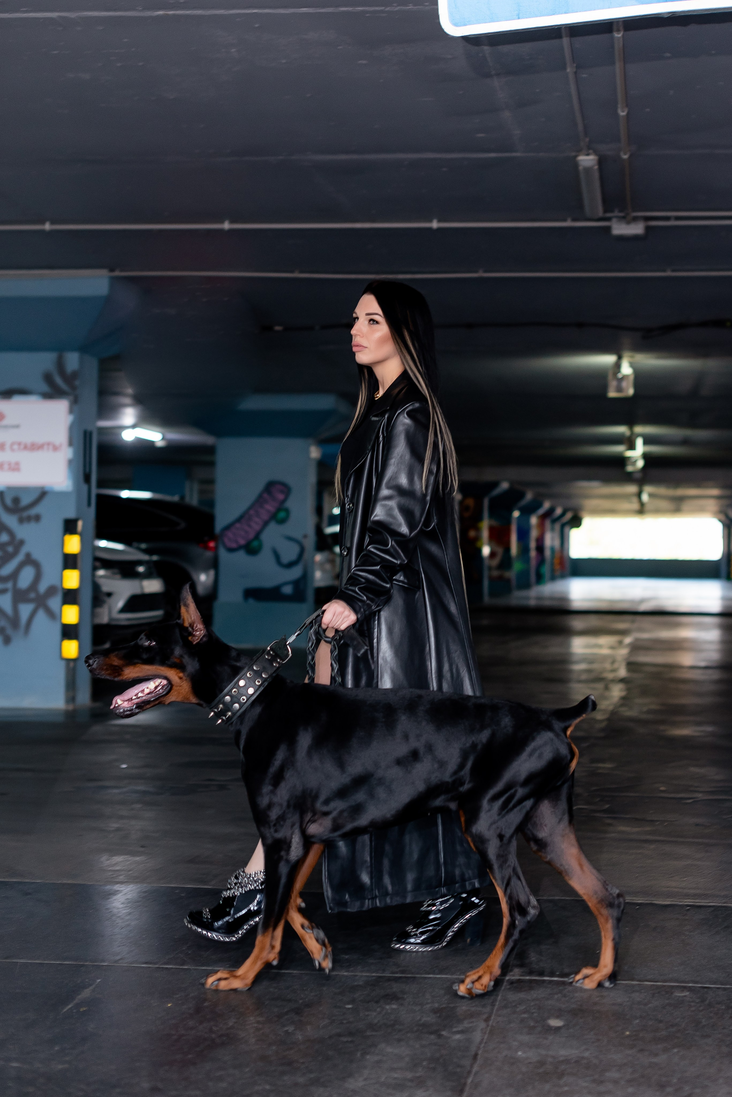 Фотосессия с Доберманом. Фотограф Татьяна Иванчикова