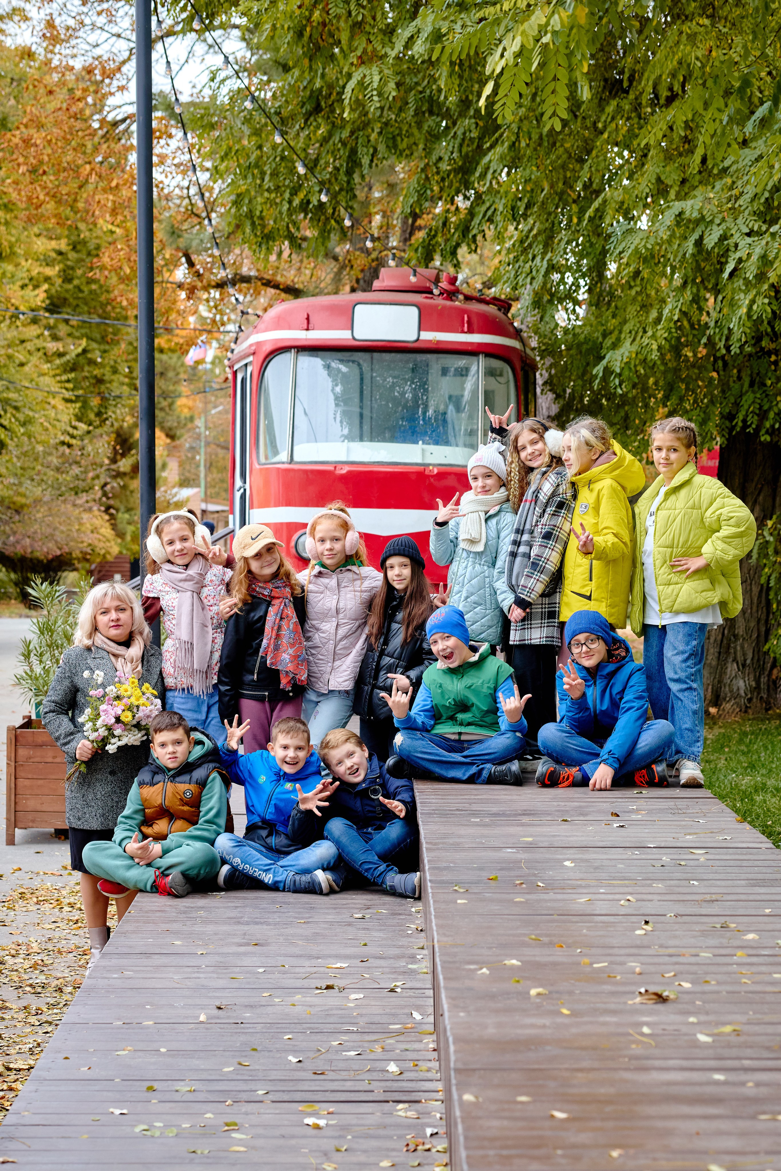 Сьемка для Выпускного Альбома В Парке. Фотограф Выпускные альбомы Таганрог Сергей Коробченко