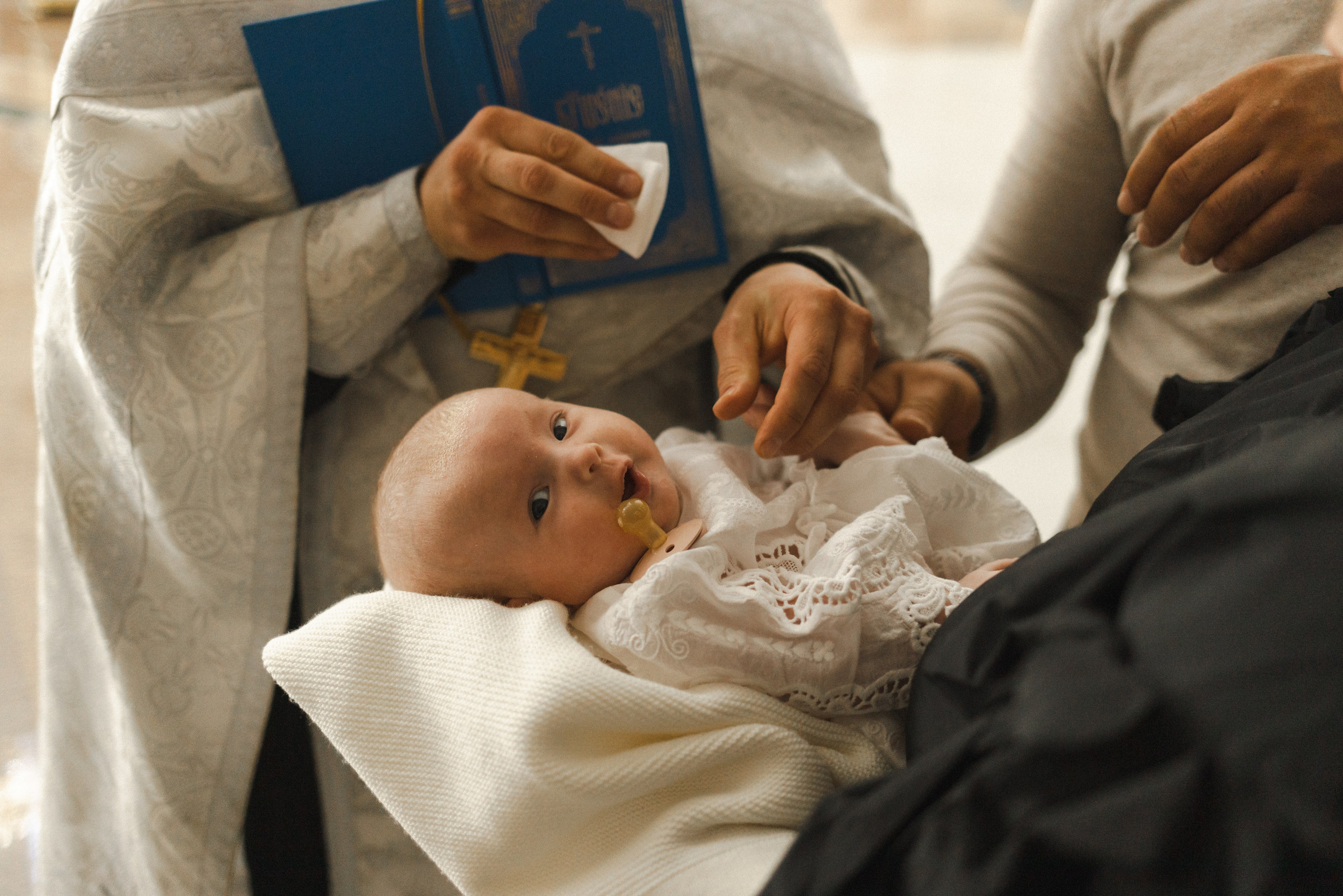 Крещение Стефании. Семейный фотограф в Москве