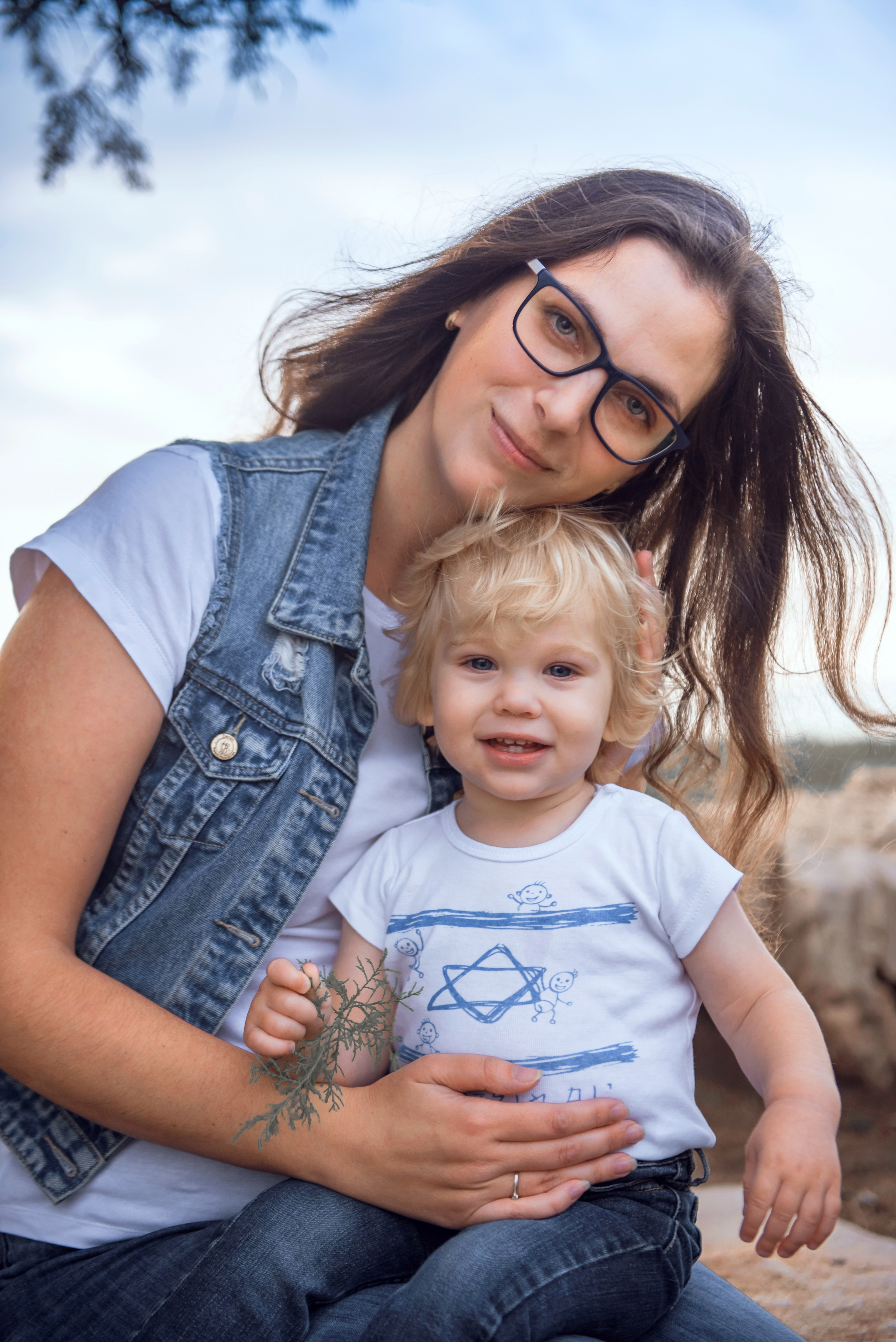 1 year photoshoot. Family photographer Israel