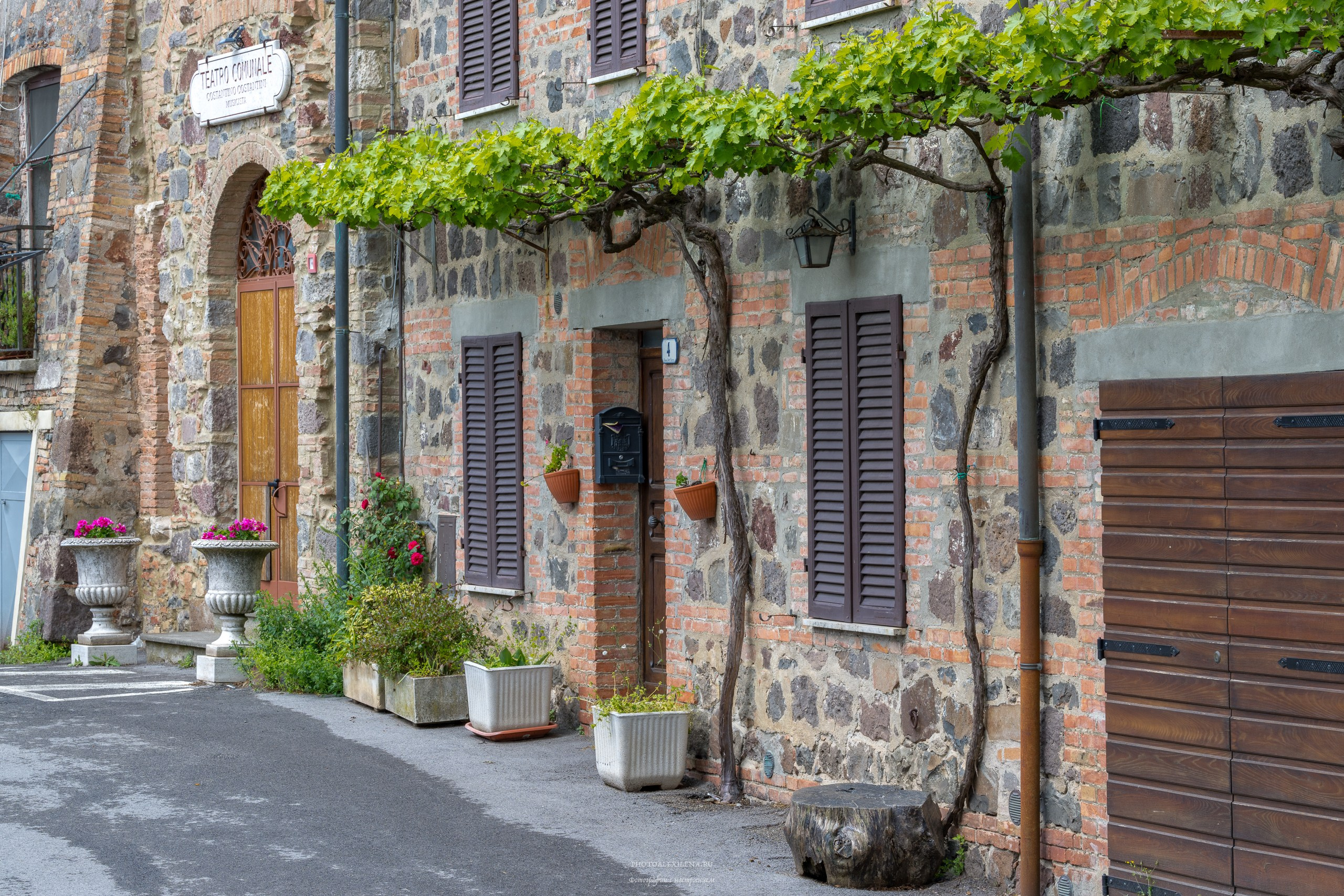 Радикофани и Баньо Виньони. Авторские стильные фотокартины