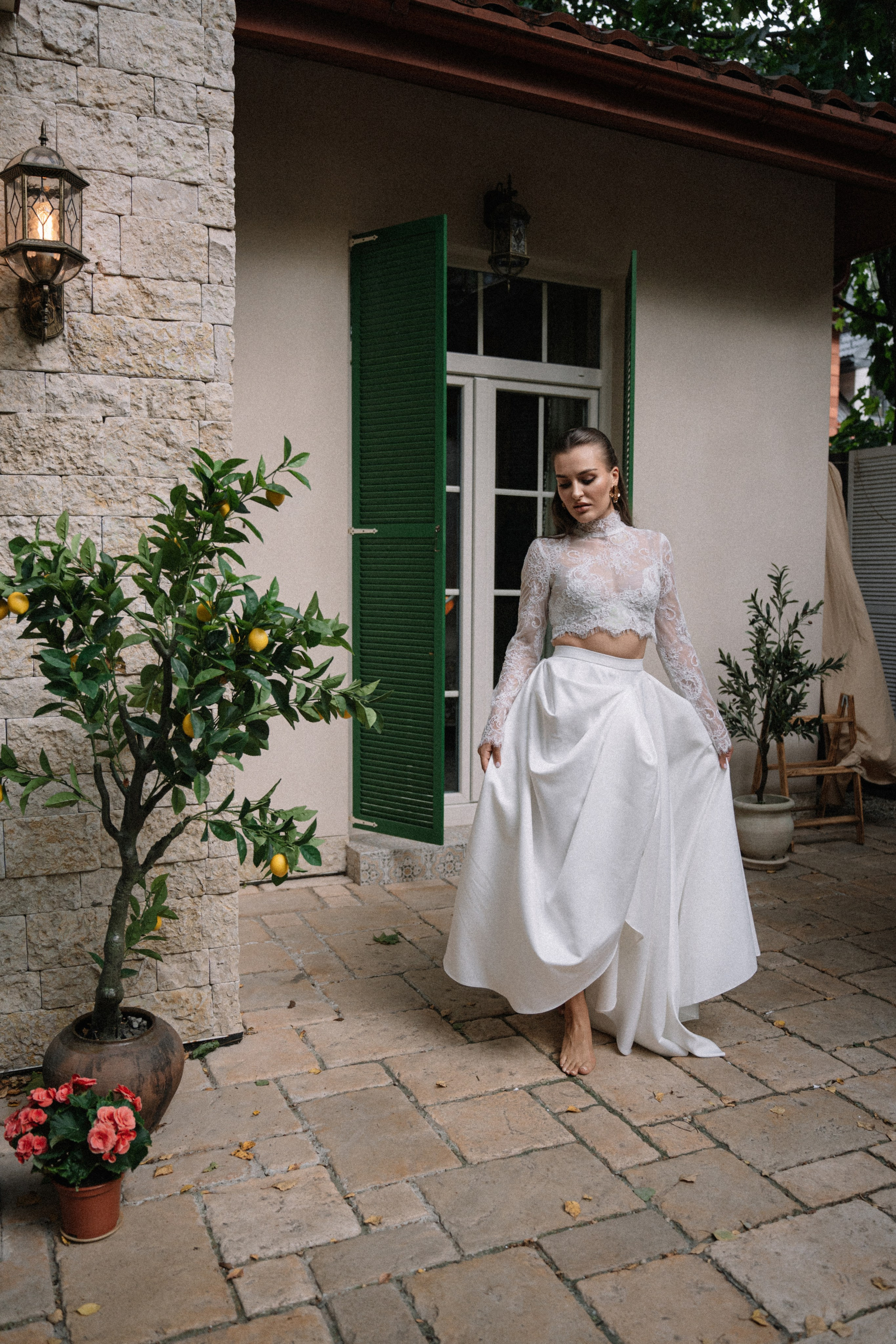 Свадебная фотосессия на вилле VILLA ROSSA