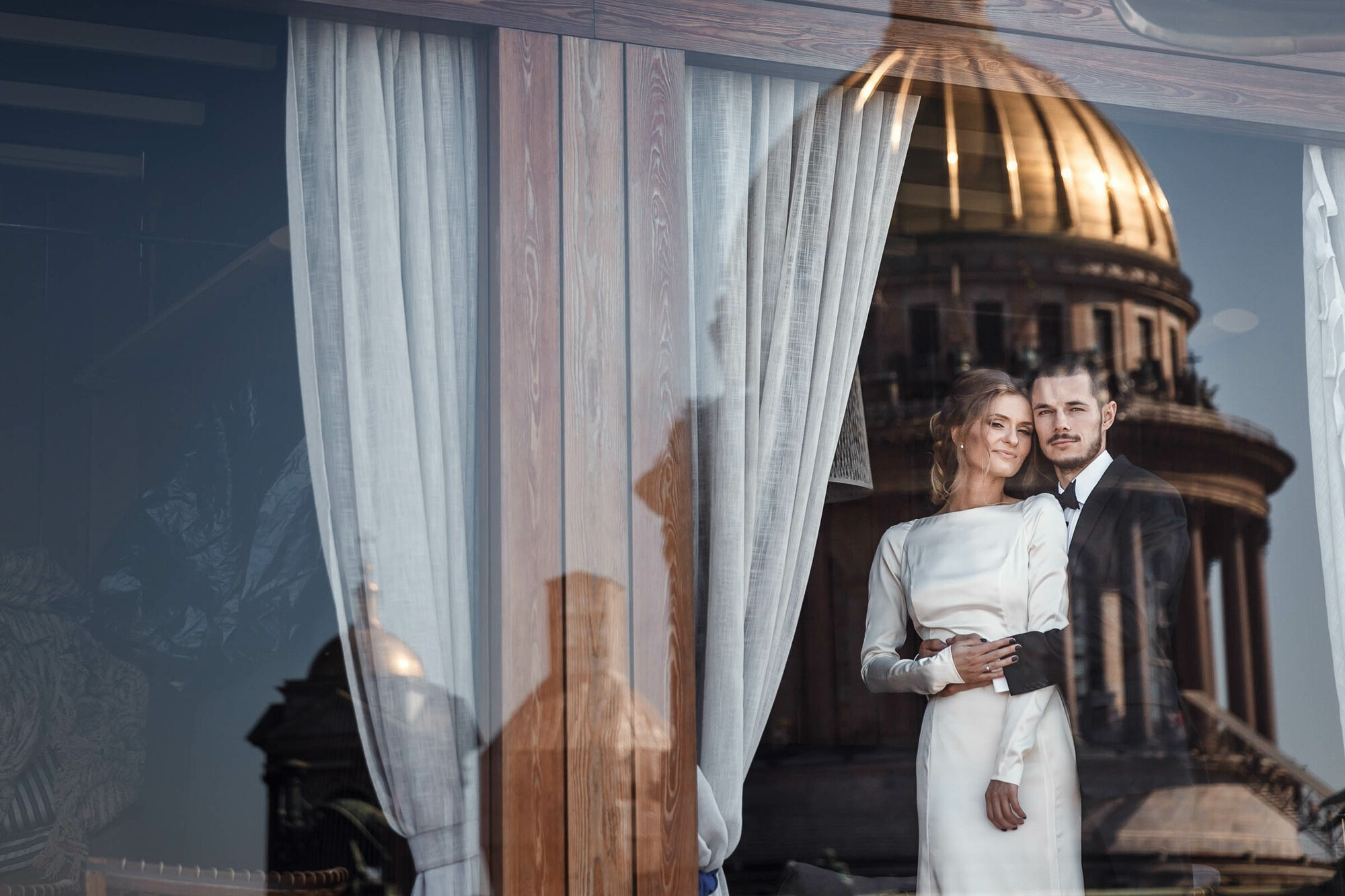 Стильная свадьба в Majestic на берегу Финского залива. Свадебный фотограф в Санкт-Петербурге и Москве Андрей Нестеров