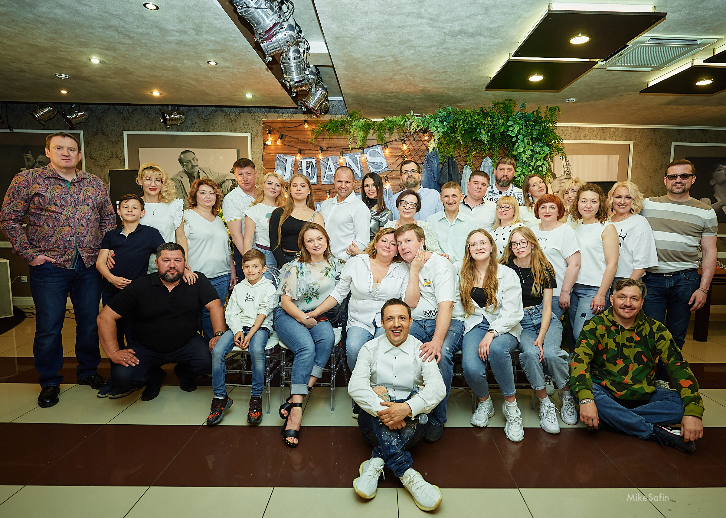 Репортажная фотосессию юбилея