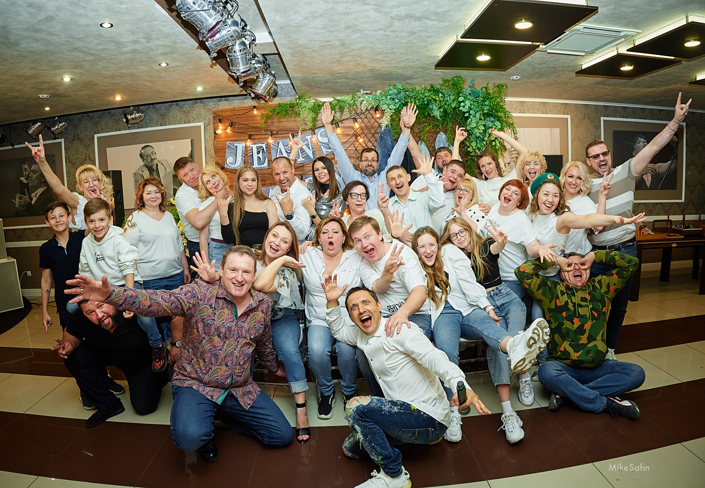 Репортажная фотосессию юбилея