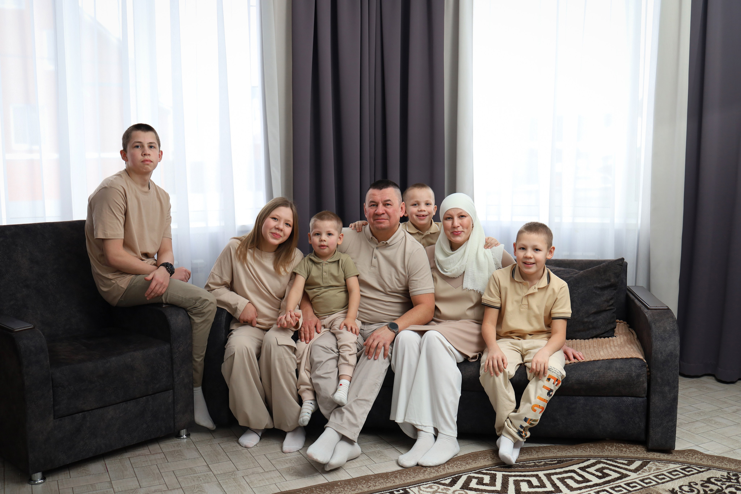 СемьЯ. Дружные Ахмадишины. Семейный фотограф в Казани Римма Гатауллина