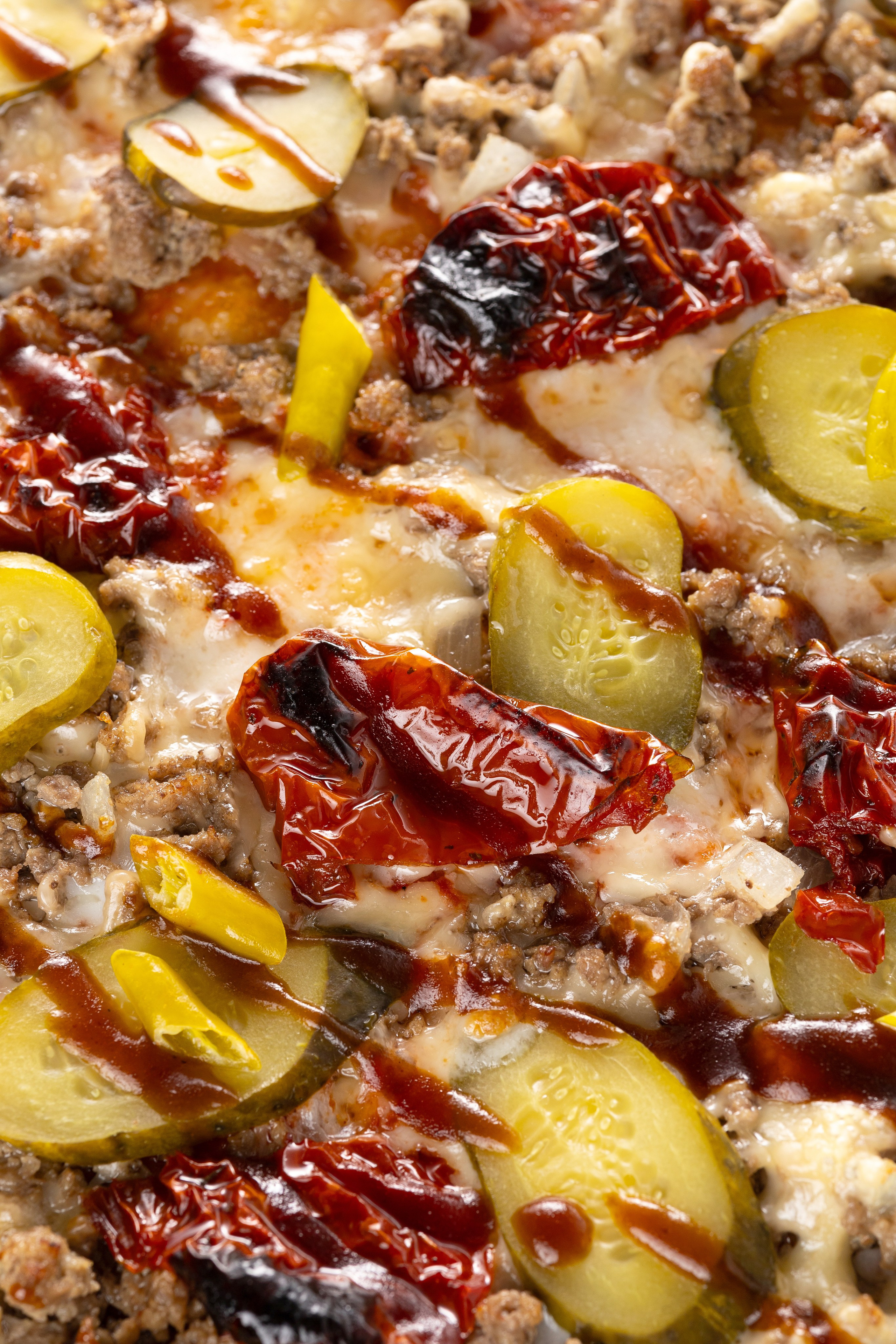 Красивая фотография пиццы в Астане