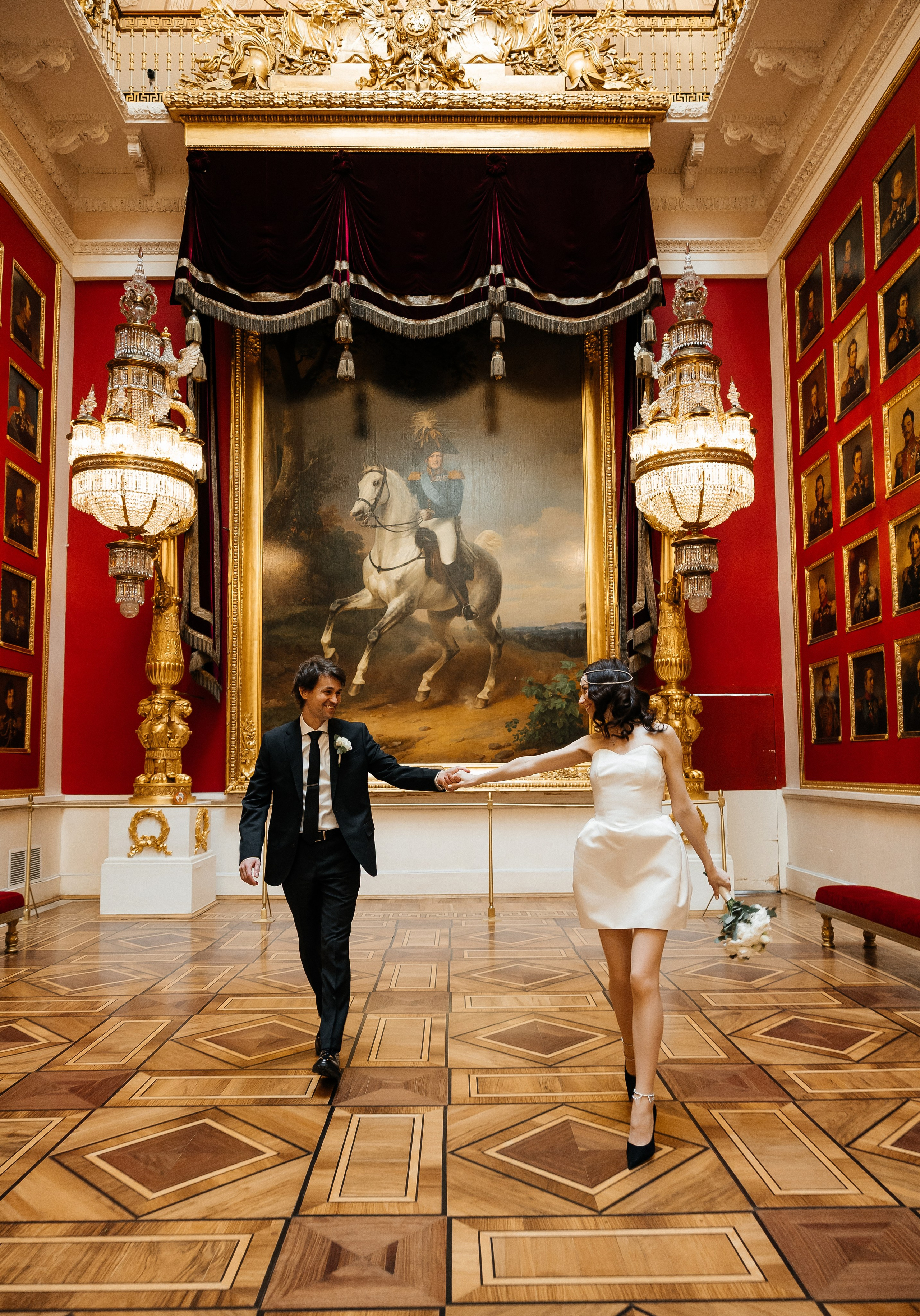 Свадьба в Эрмитаже. Кристина и Петр ♥. Reportage and wedding photographer in Saint Petersburg Vadim Romanov