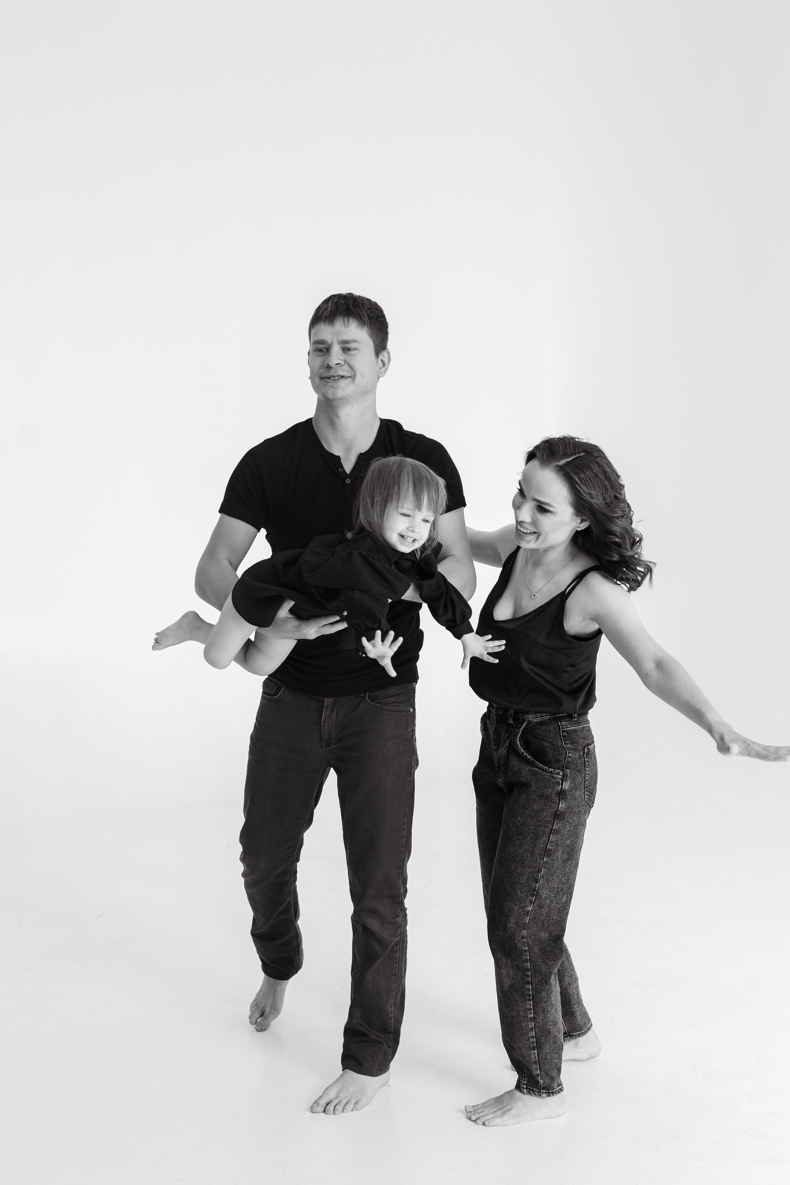 Family in Black. Индивидуальные и семейные съёмки в Уфа Маргарита Истомина