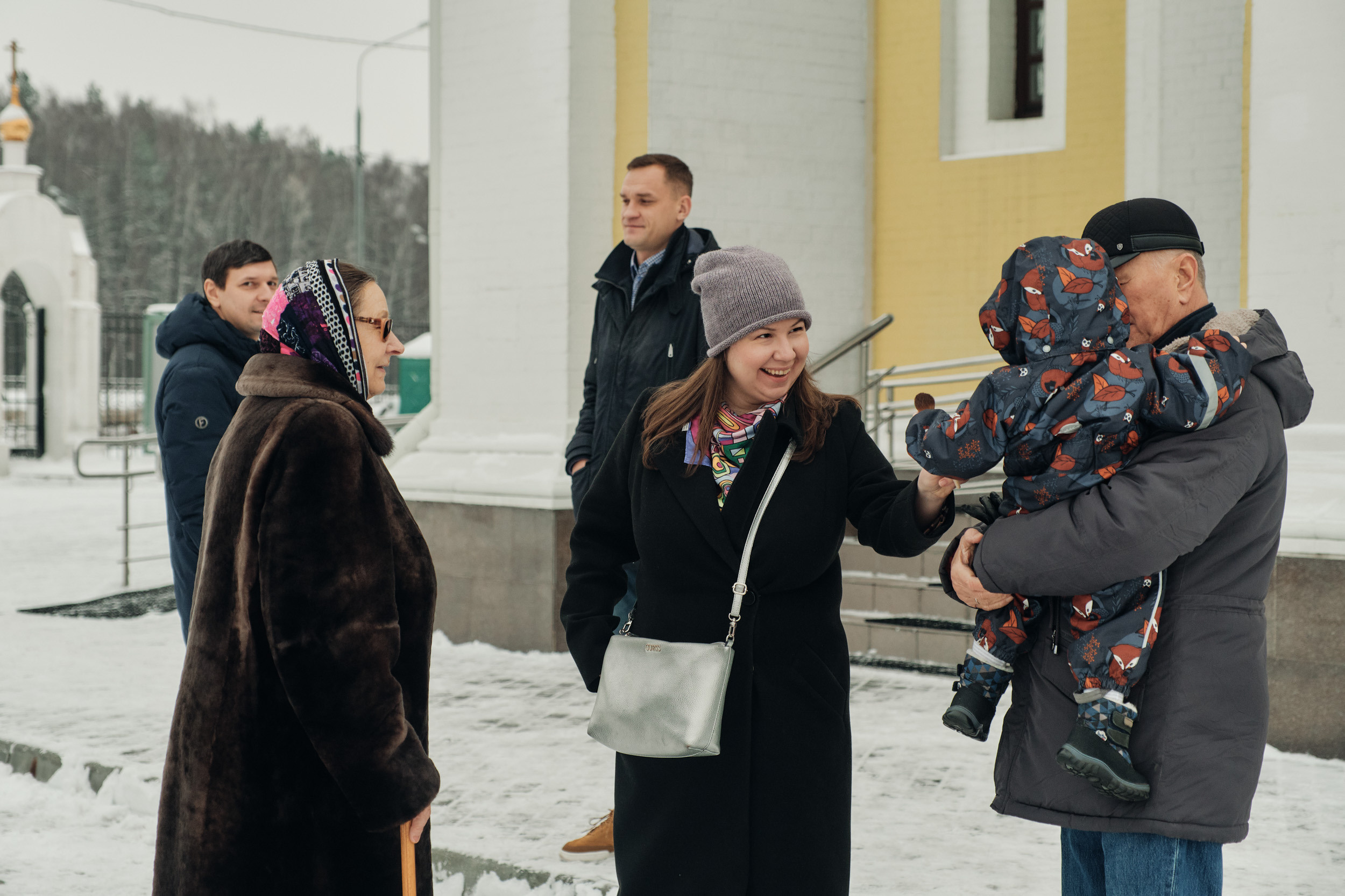 Крещение Лёвы. Свадебный фотограф в Москве и Подмосковье Виктор Одинцов