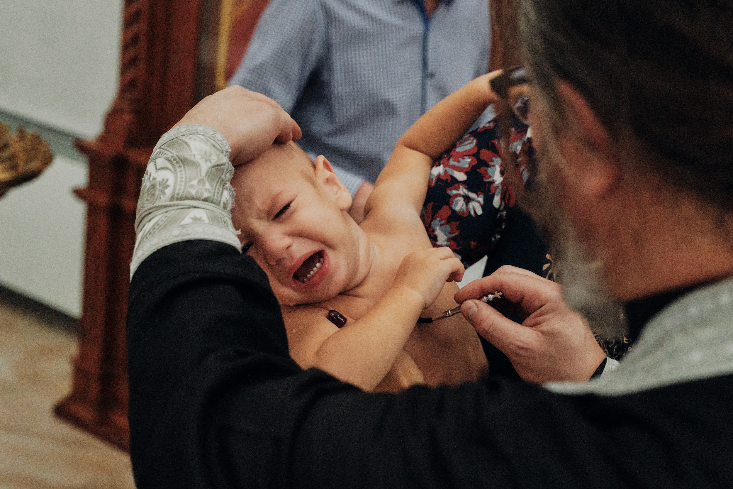 Крещение Лёвы. Свадебный фотограф в Москве и Подмосковье Виктор Одинцов