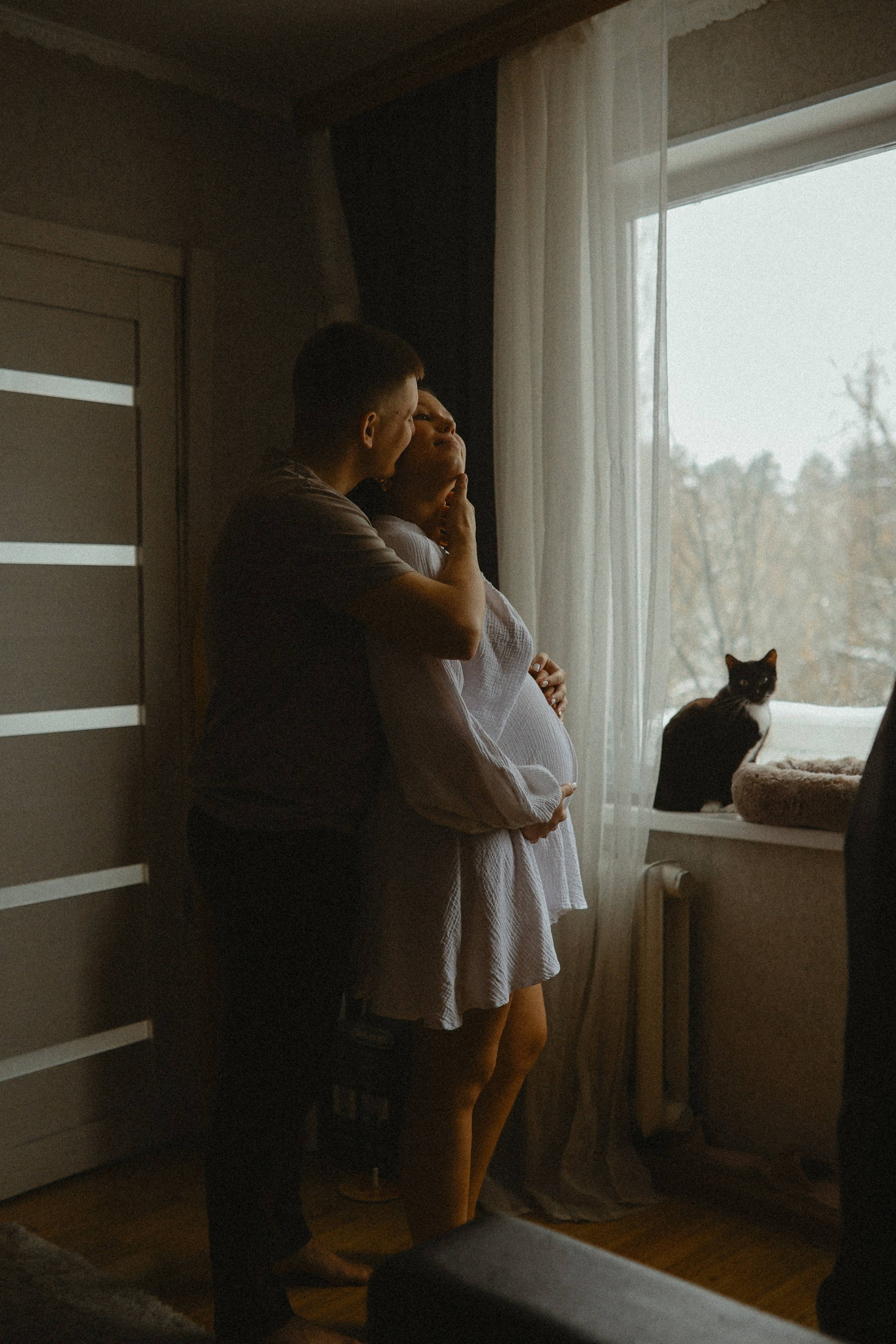 Беременная фотосессия Виктории и Влада. Семейный фотограф в Москве и Люберцах Юлия Гуськова