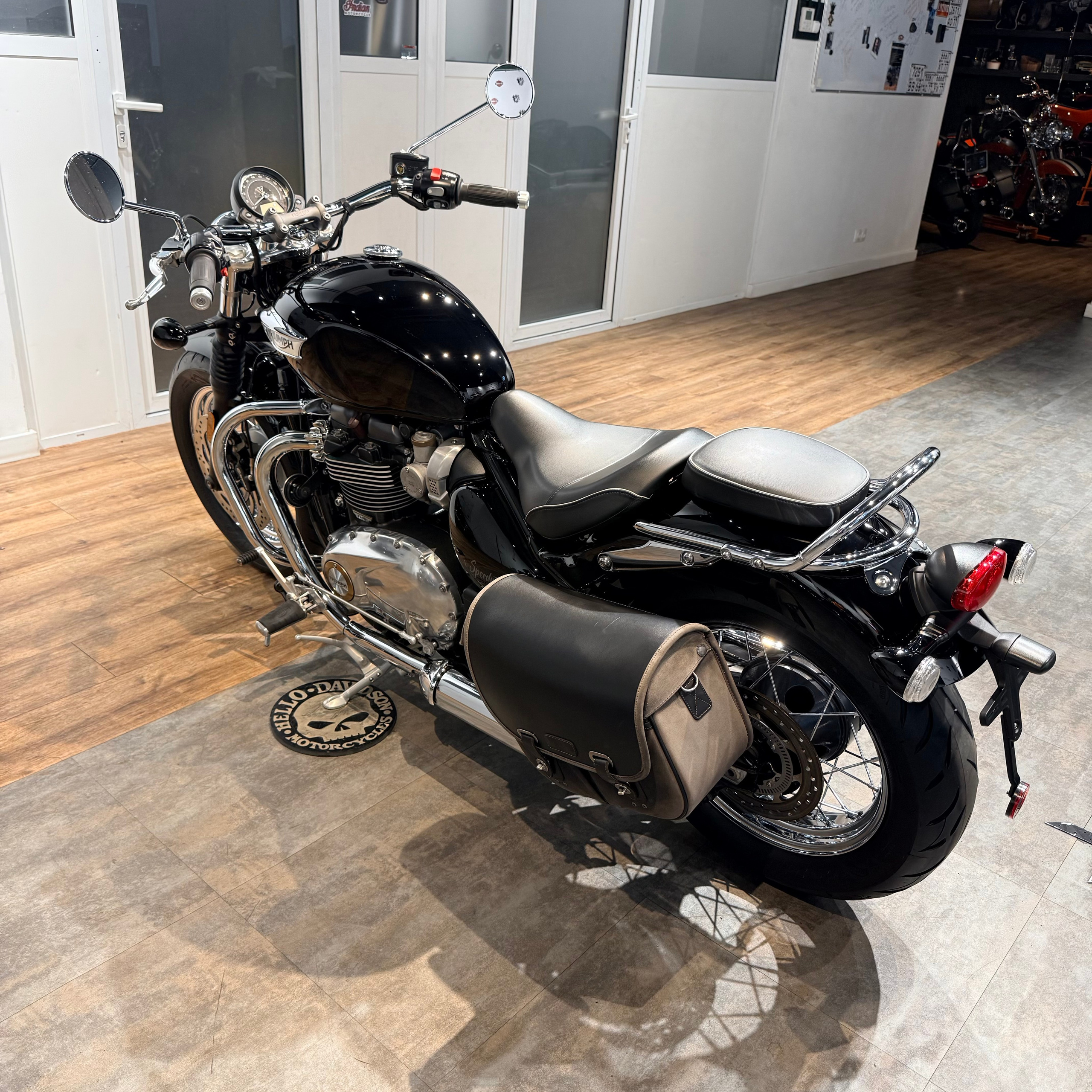 2018 TRIUMPH Bonneville Speedmaster (VIN *SMTD*6014). Hello Davidson, Москва. Только хорошие мотоциклы…