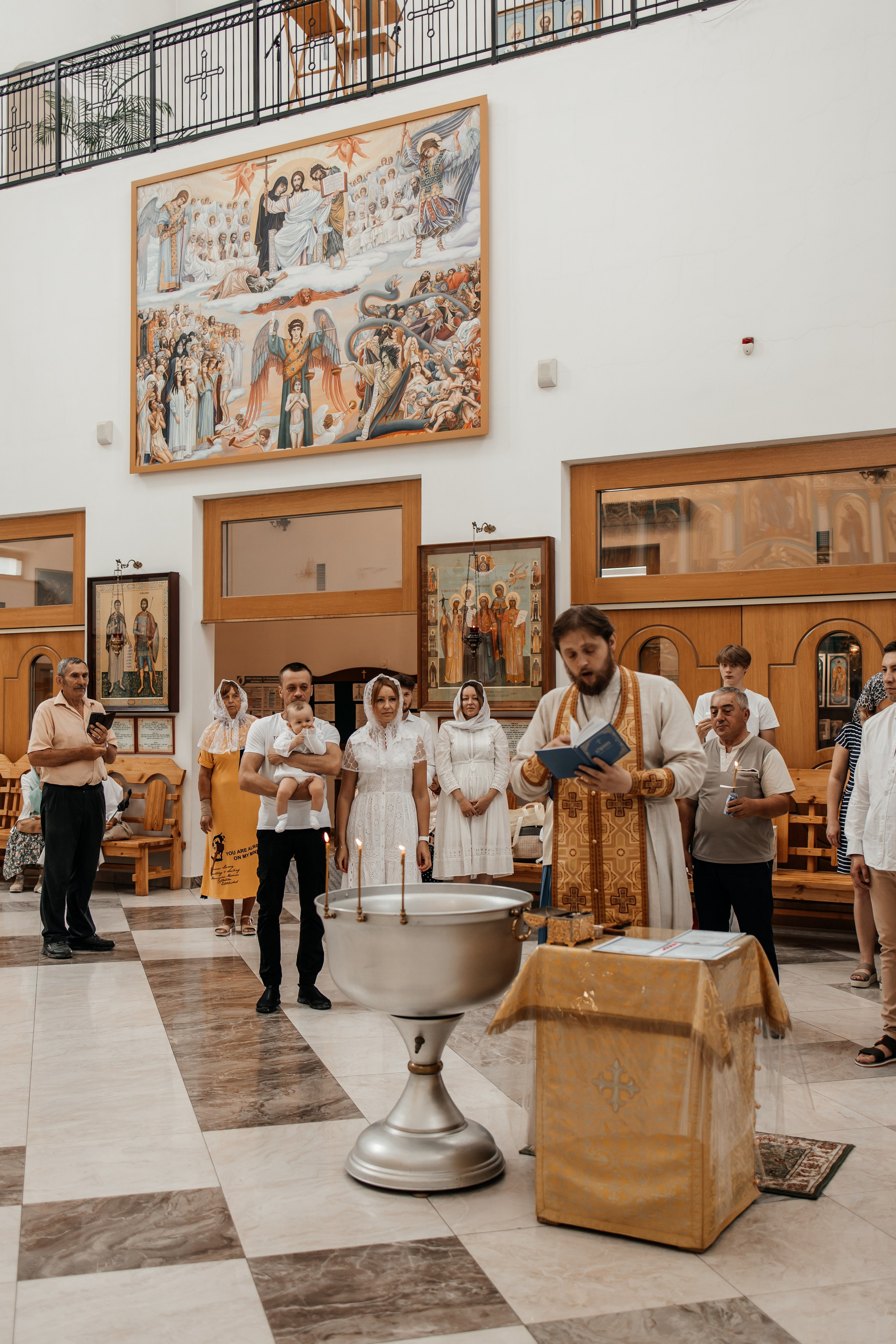 Таинство крещения. Семейный и женский фотограф в Москве Елизавета Волкова