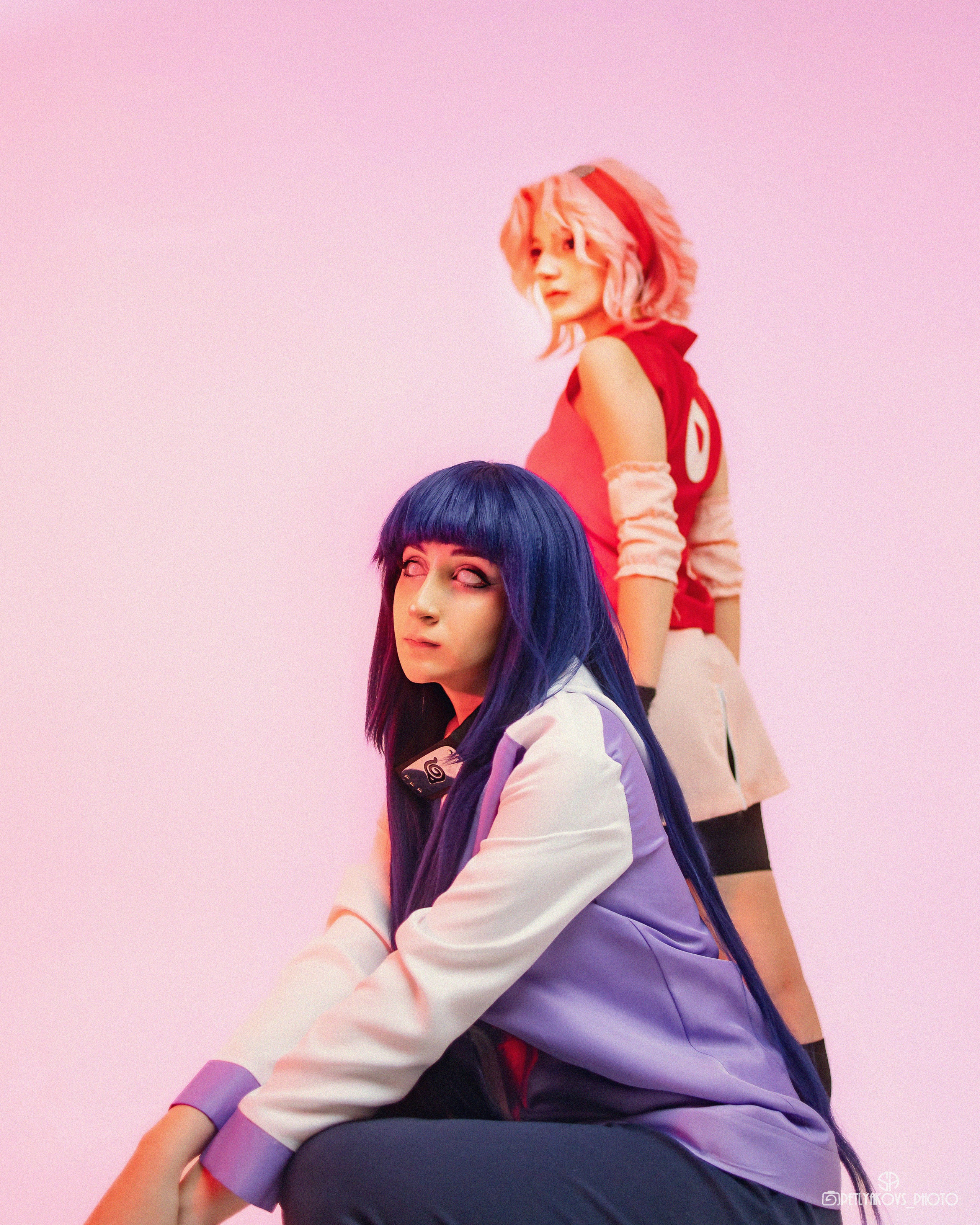 cosplay sakura and hinata