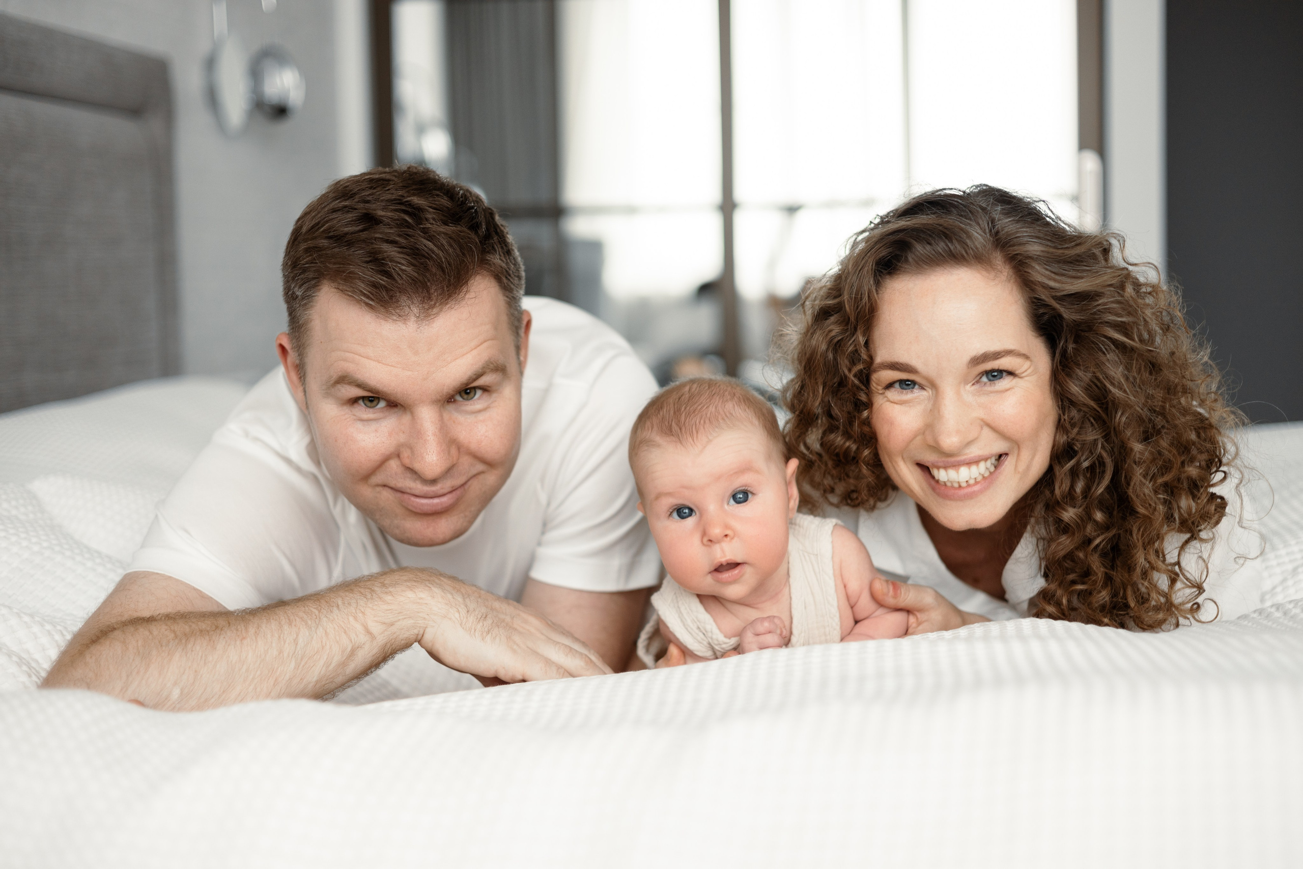 Семейная съемка с новорожденной Аришой. Света Полетаева Москва