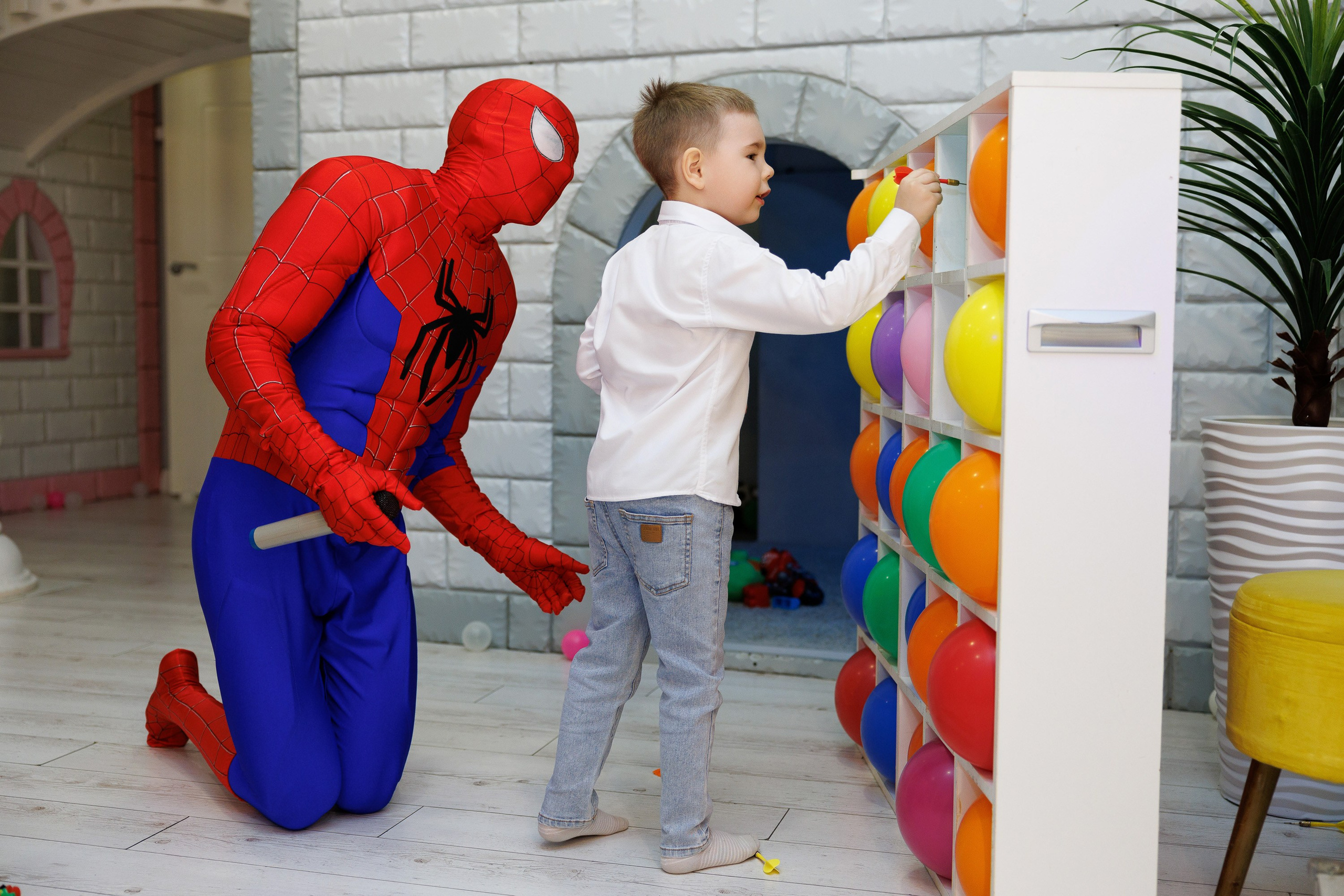 Детский день рождения в студии «Ромашка» в Оренбурге — Трансформеры