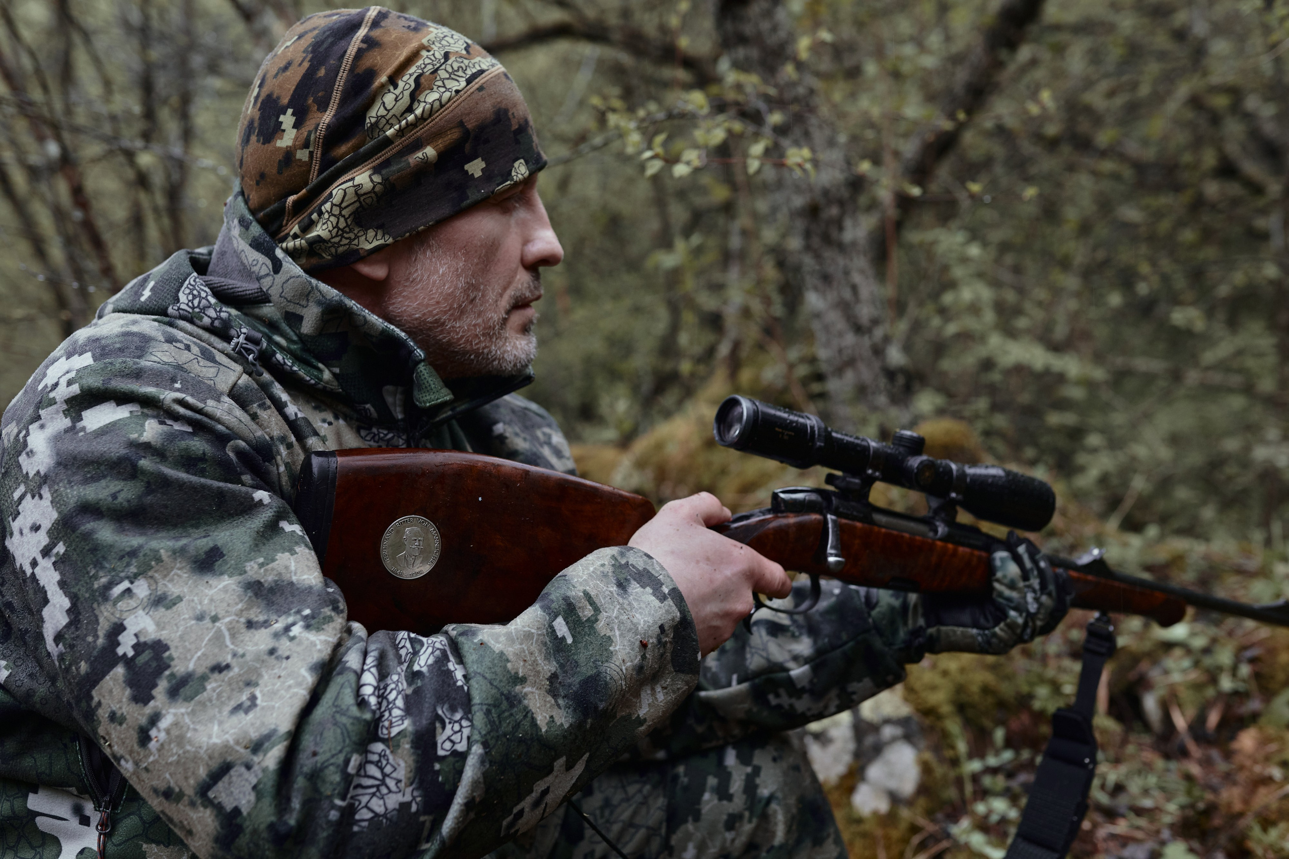 Съемка для бренда охотничьей одежды под ключ. Фотограф Продюсер в горах КБР / Москва Нальчик Горы