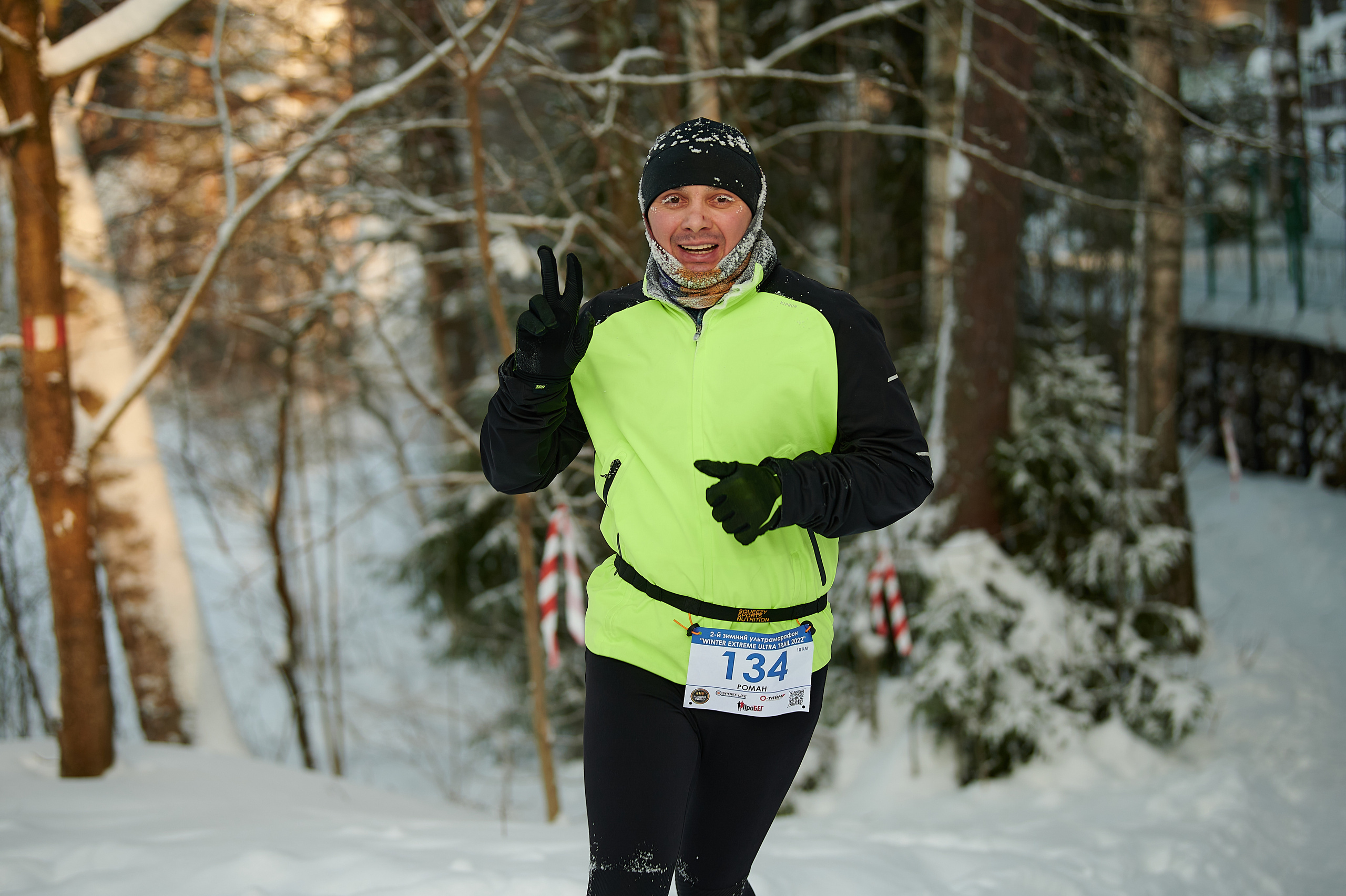 Фоторепортаж спортивных соревнований по бегу в Ленинградской области