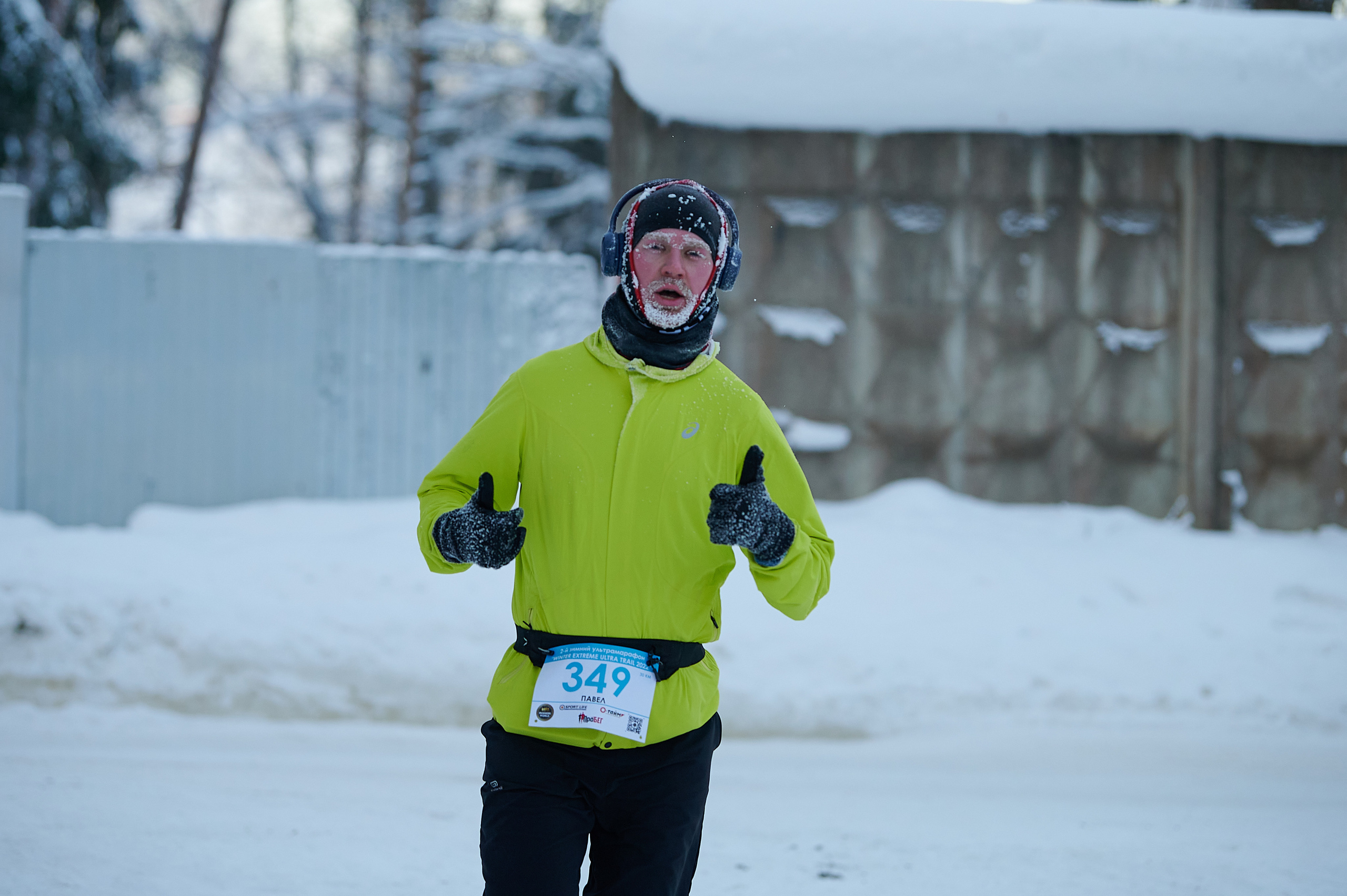 Фоторепортаж спортивных соревнований по бегу в Ленинградской области