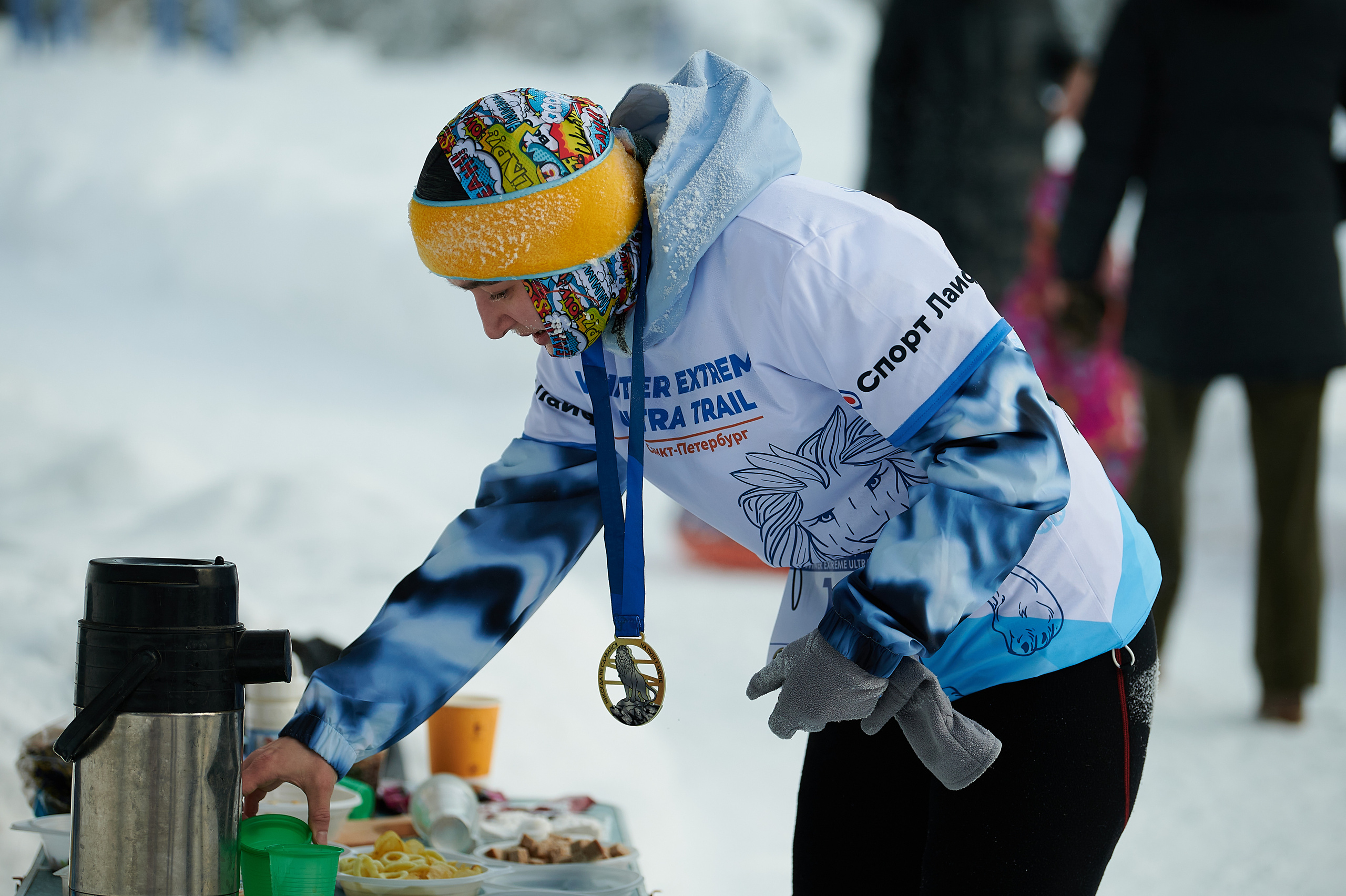 Фоторепортаж спортивных соревнований по бегу в Ленинградской области