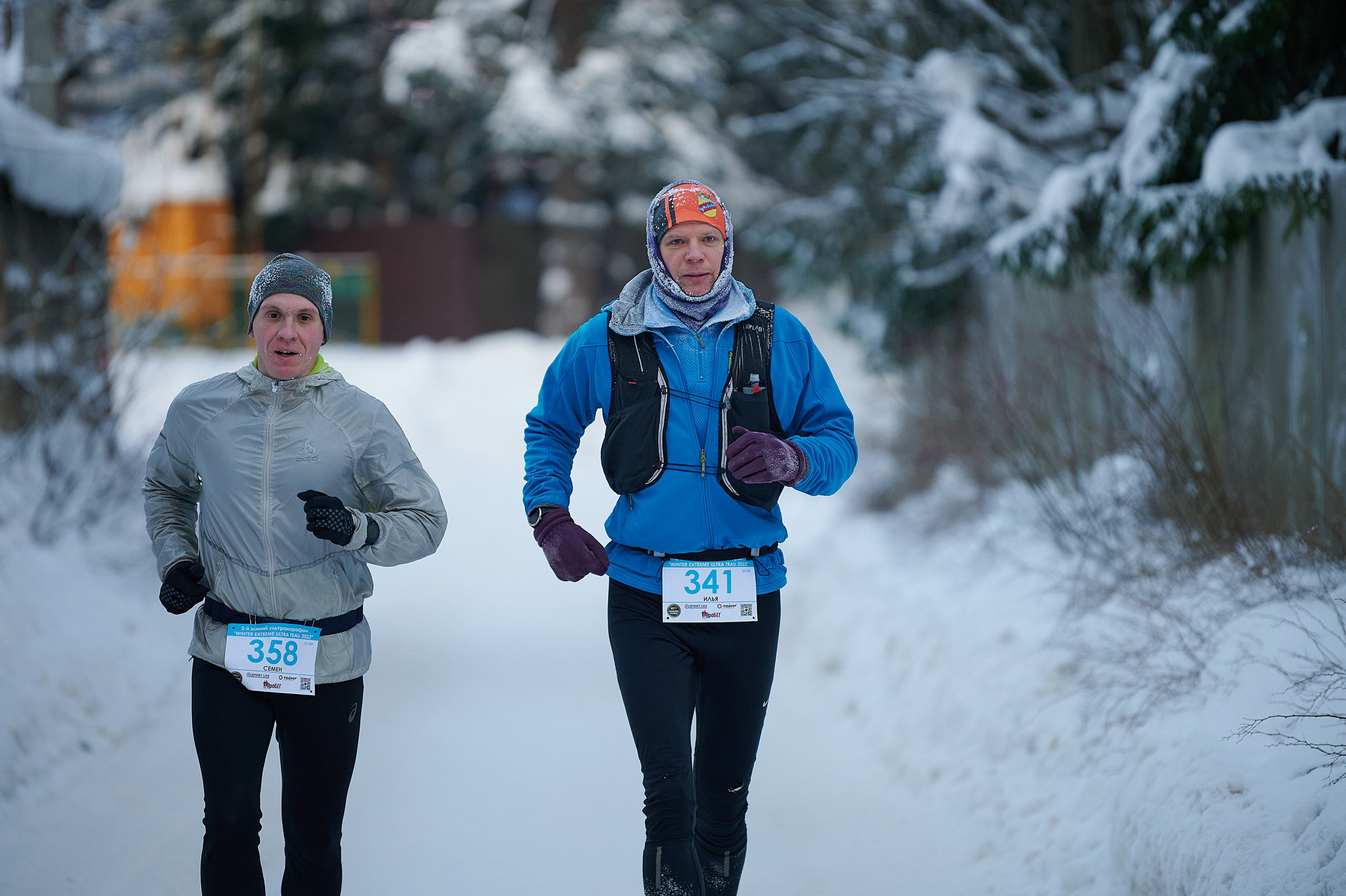 Фоторепортаж спортивных соревнований по бегу в Ленинградской области