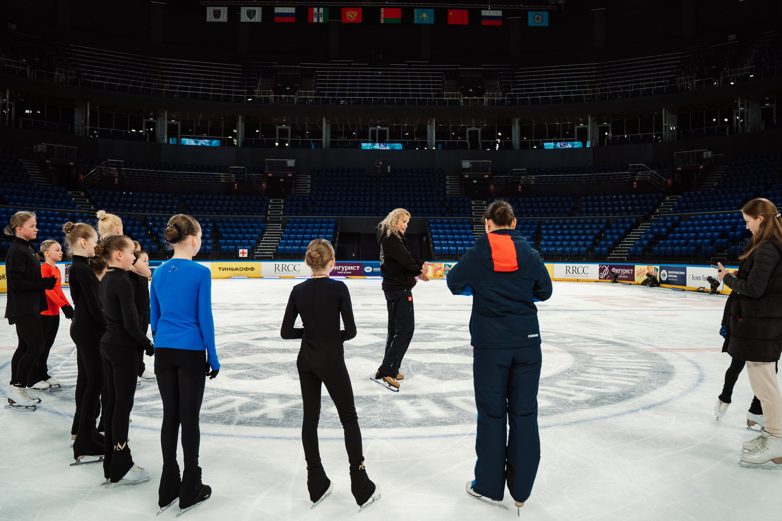 Мастер-класс Этери Тутберидзе в Новосибирске. Воробьева Ксения — Спортивный и танцевальный фотограф Новосибирск