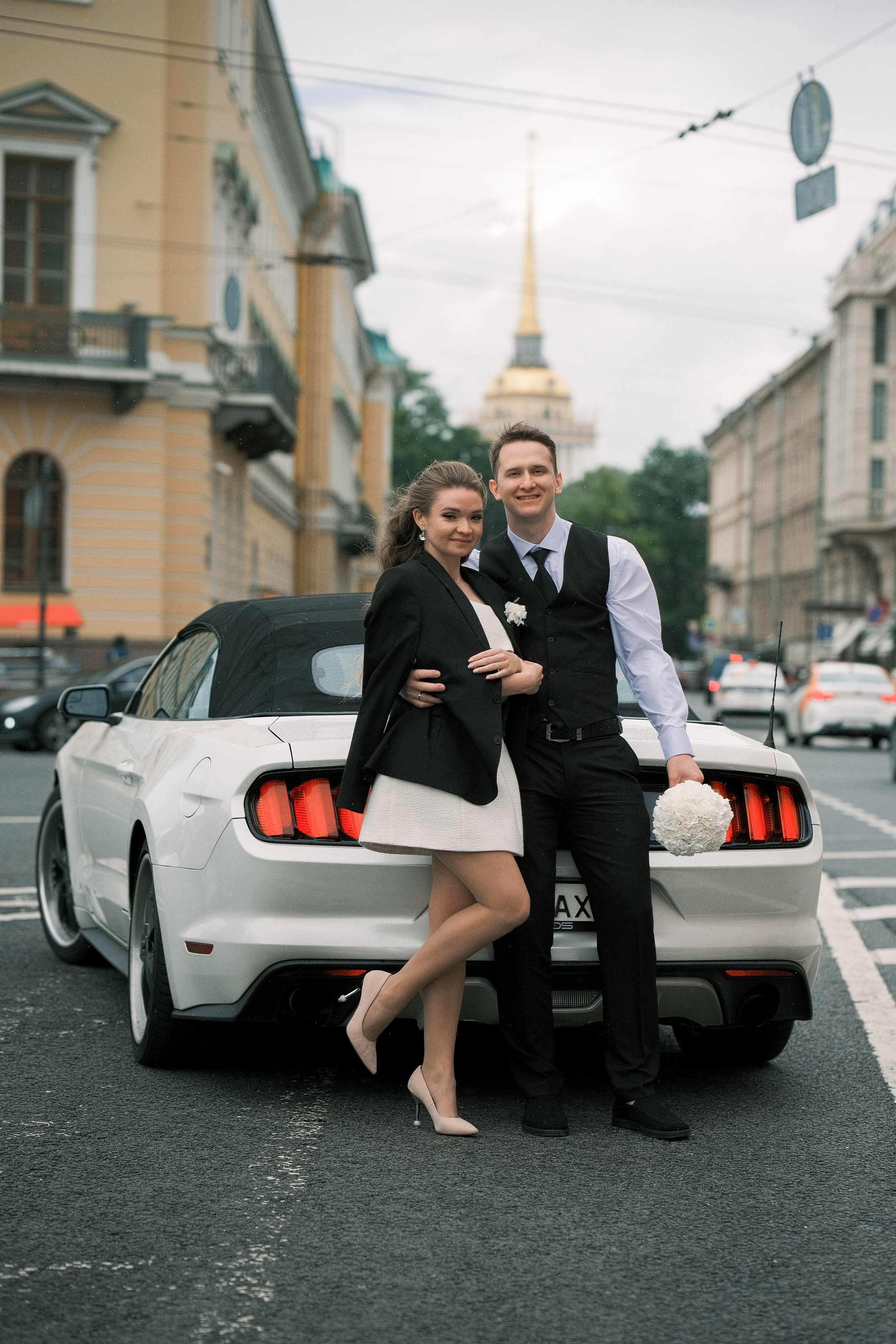 Свадебная фотосессия на Исаакиевской площади