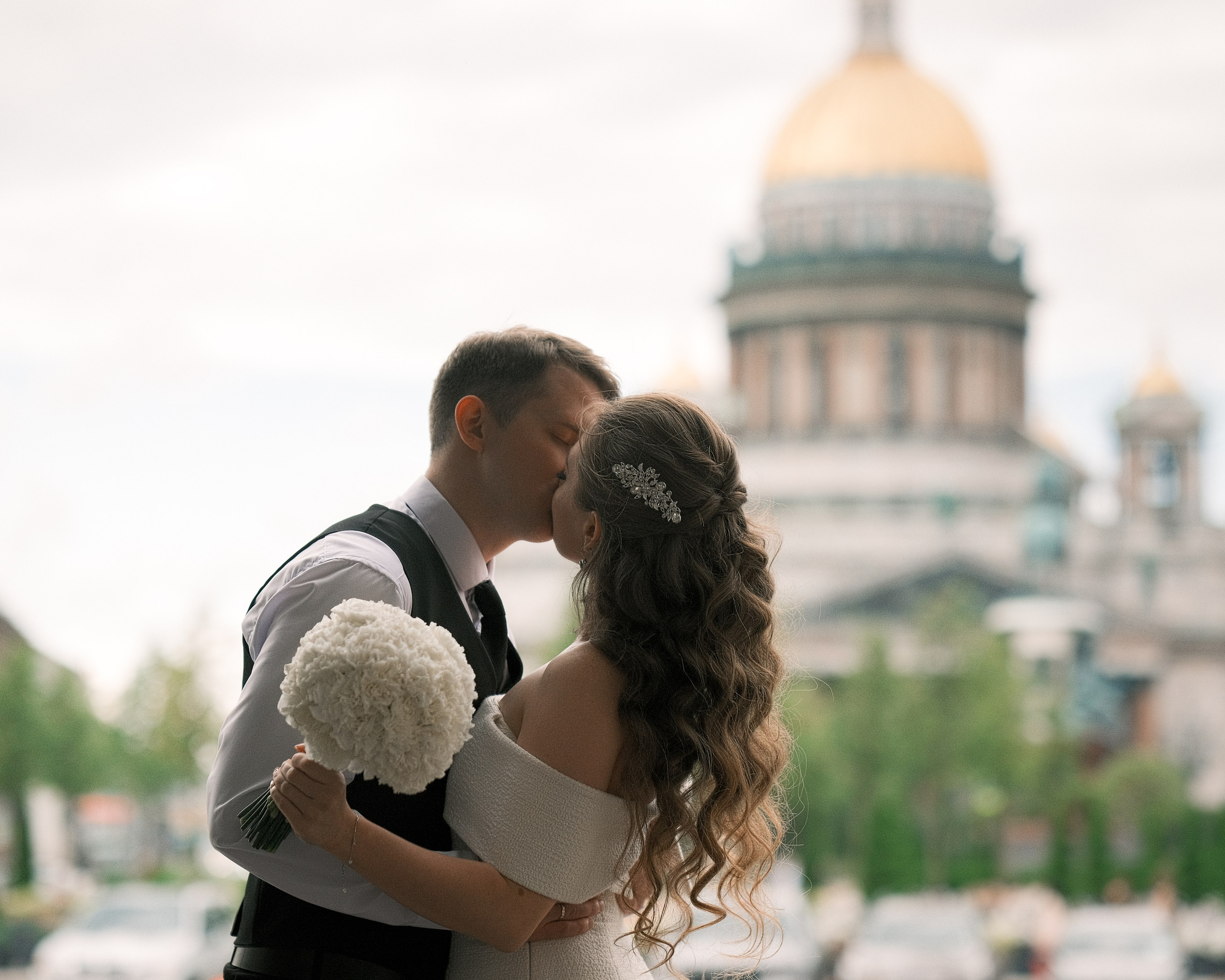 Свадебная фотосессия на Исаакиевской площади