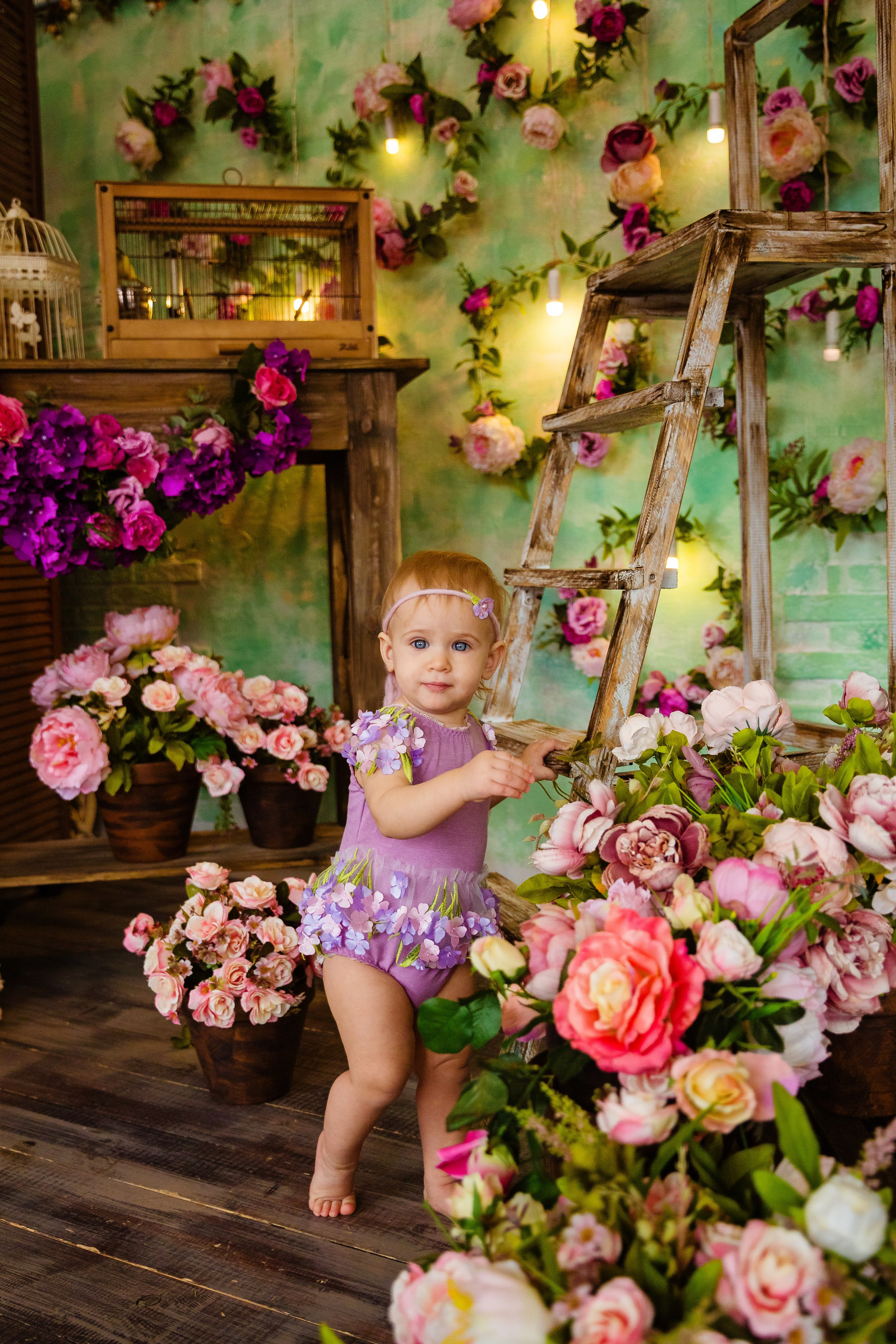 Фотосессия малышей до года