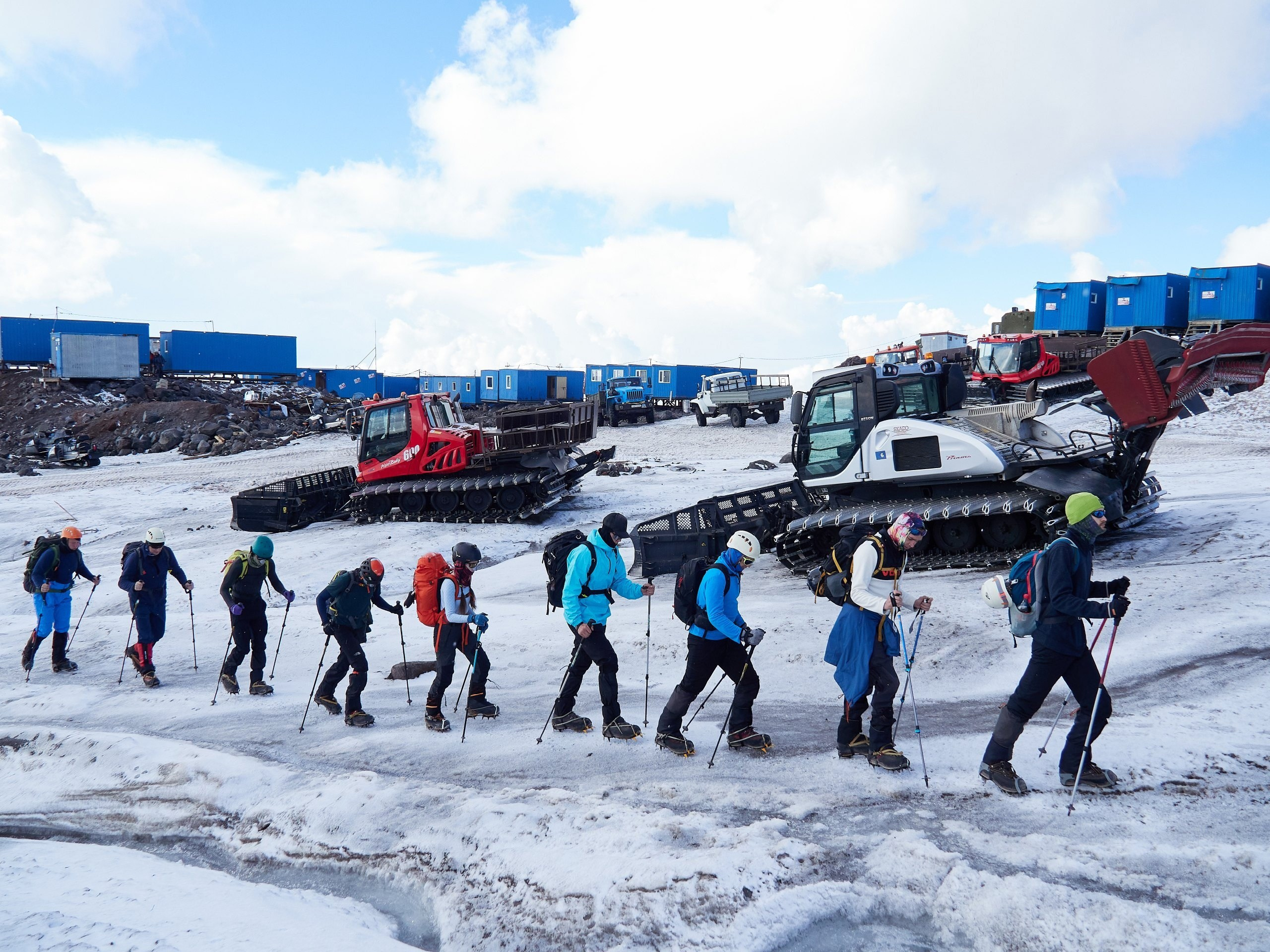 Горный, высотный Фотограф на Эльбрусе Георгий