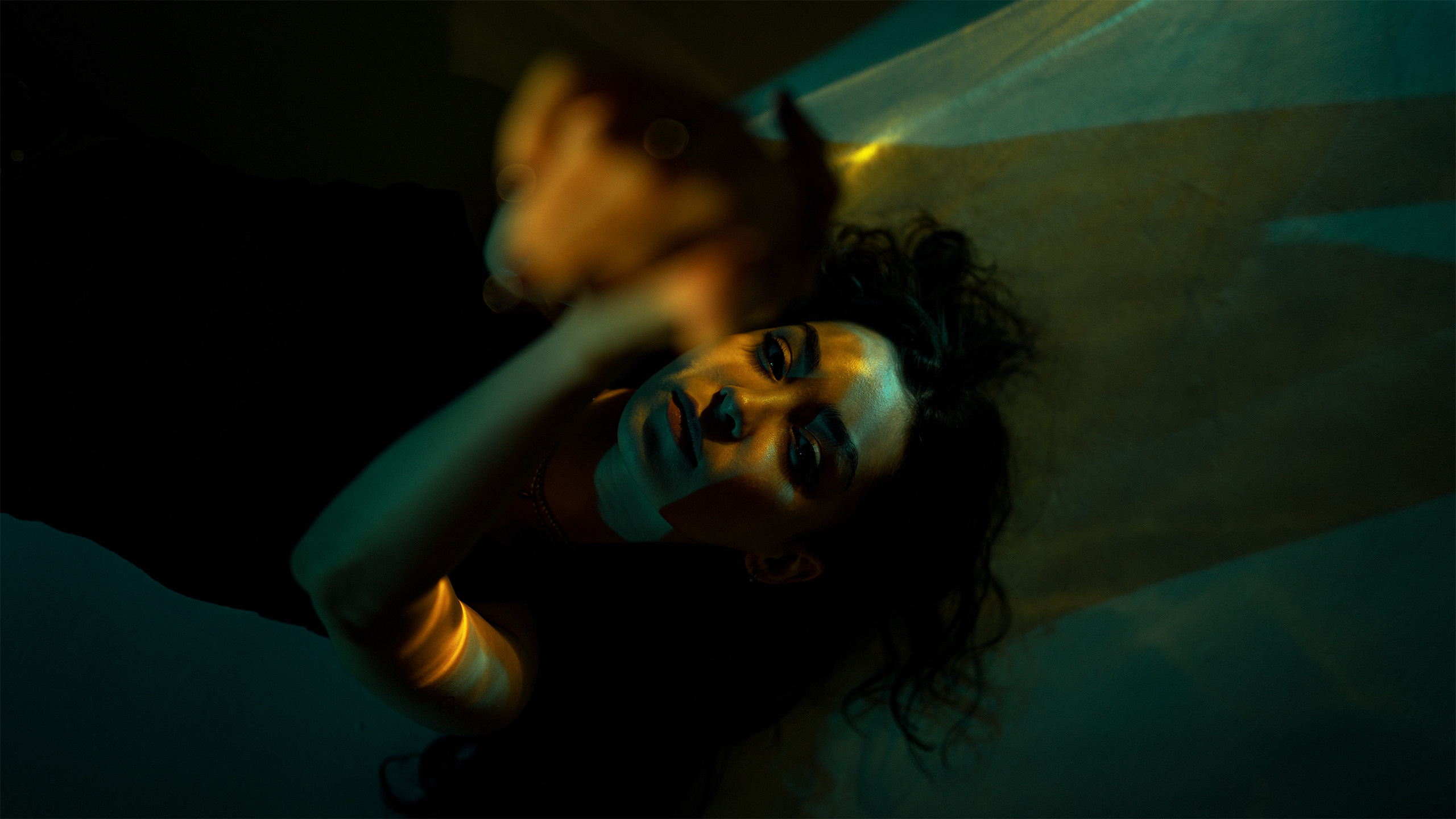 Портретная съемка для частного клиента в студии