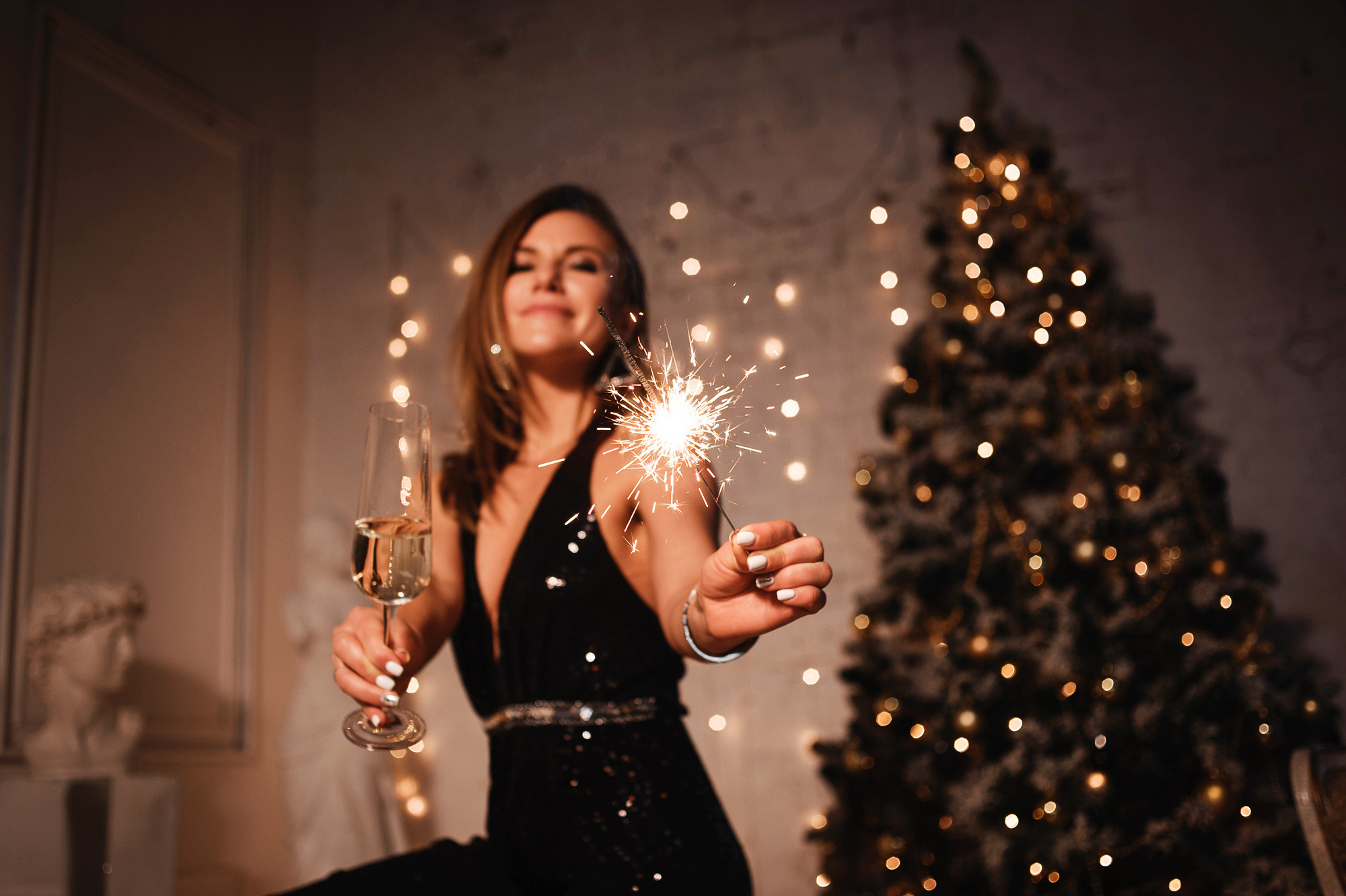 Новогодняя фотосессия для Маши. Семейный и женский фотограф Красноярск Екатерина Пусенкова