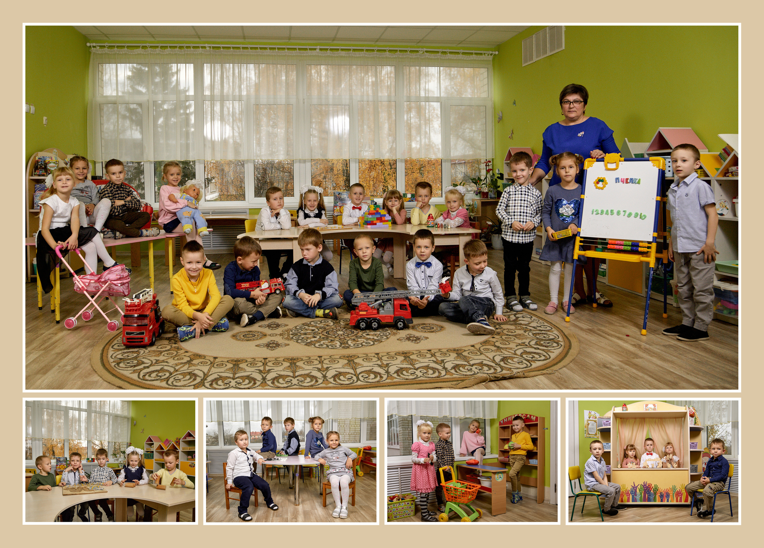 Выпускной альбом в детском саду. Свадебный и семейный фотограф в Минске и Минской области